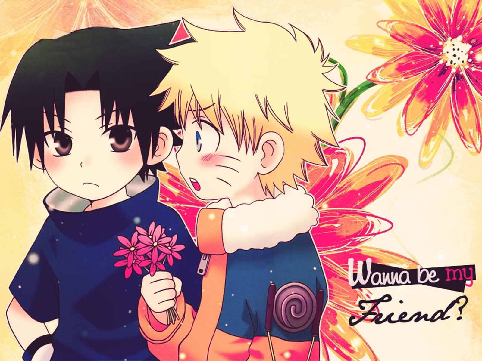 Naruto hoa nghệ thuật dễ thương Hình nền