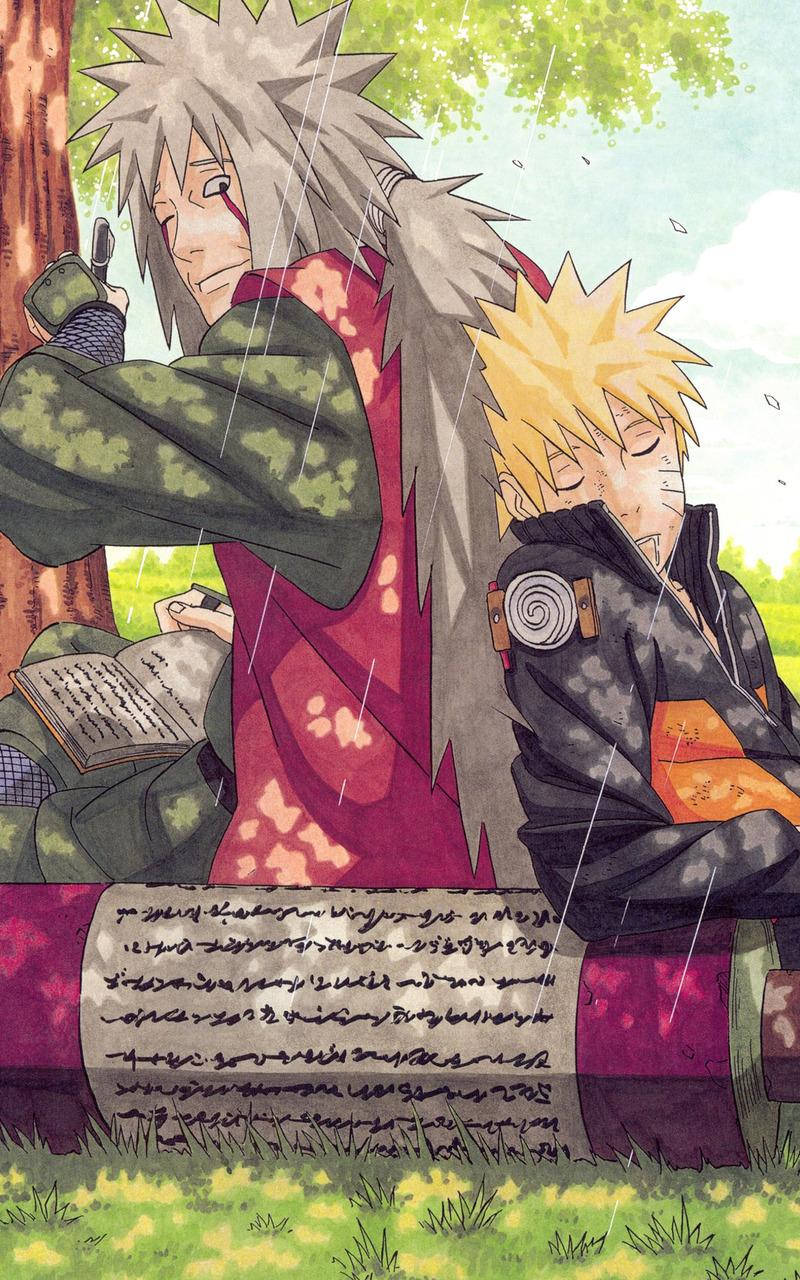 Naruto Điện Thoại Ngủ Say Hình nền