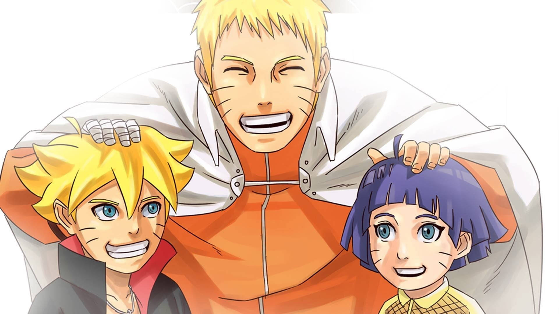 Naruto Live Boruto và Himawari Hình nền