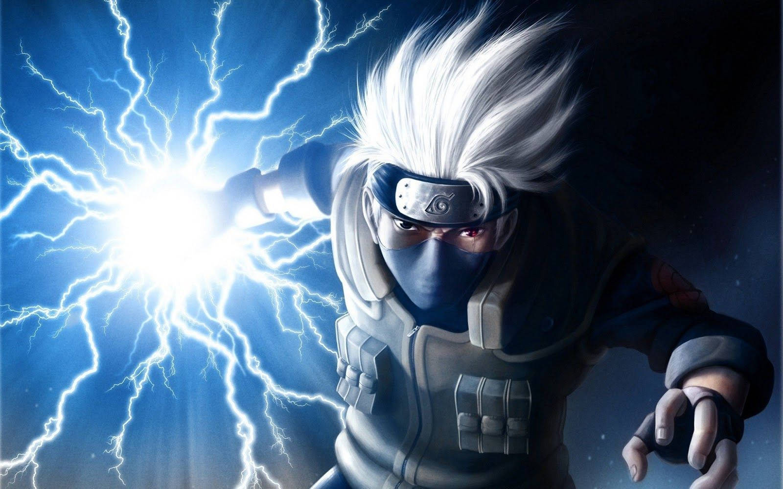 Naruto Live Kakashi Tay Sấm Sét Hình nền