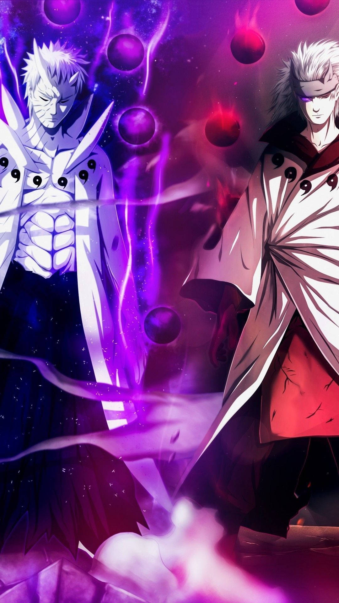 Naruto Live Obito Và Madara Chakra Hình nền