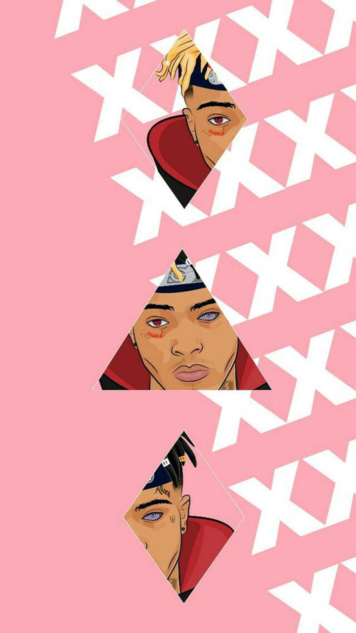 Naruto Live XXXTentacion Nghệ Thuật Phong Cách Hồng