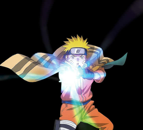 Naruto luyện tập Rasengan Hình nền