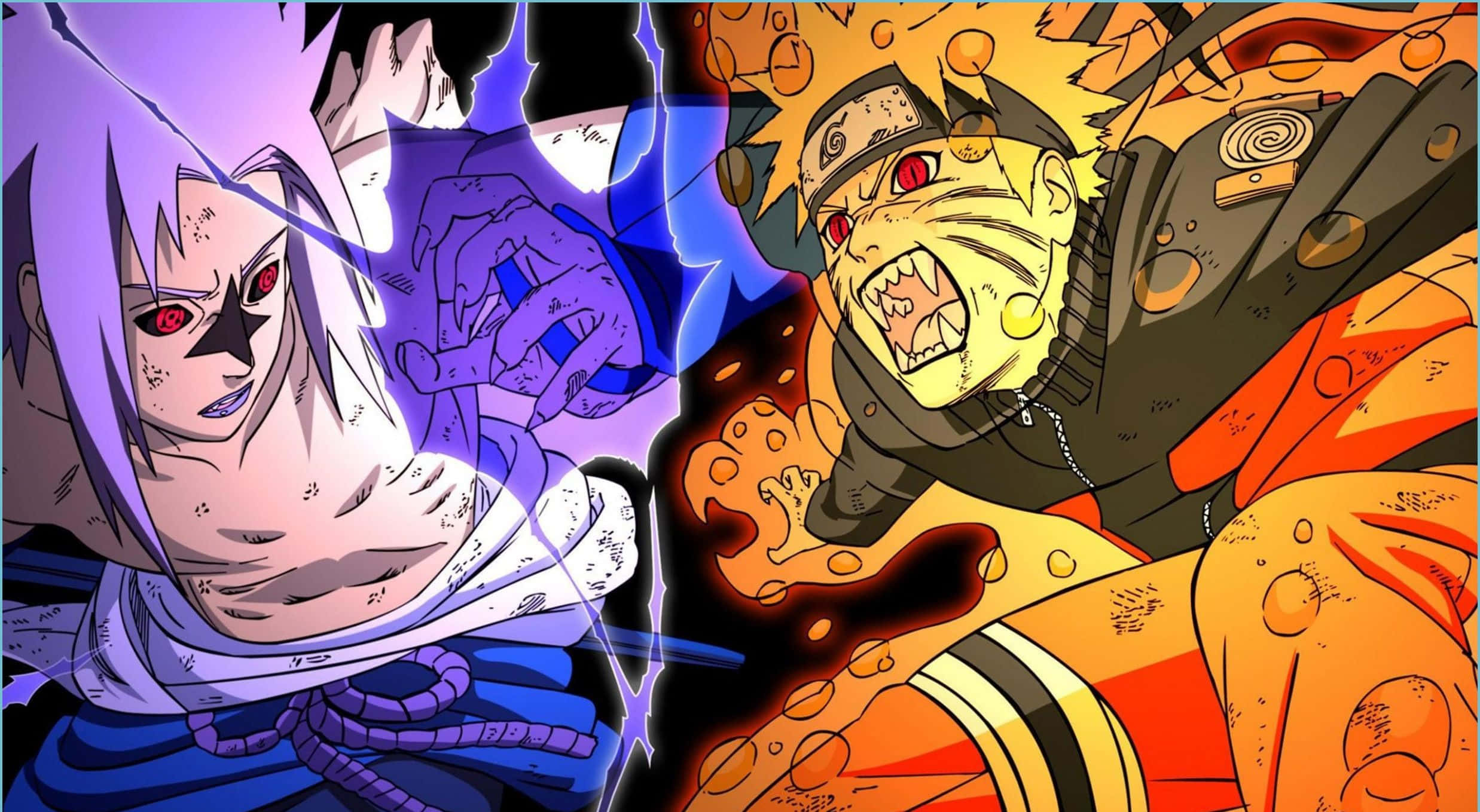 Naruto & Sasuke Máy Tính Thẩm Mỹ Hình nền