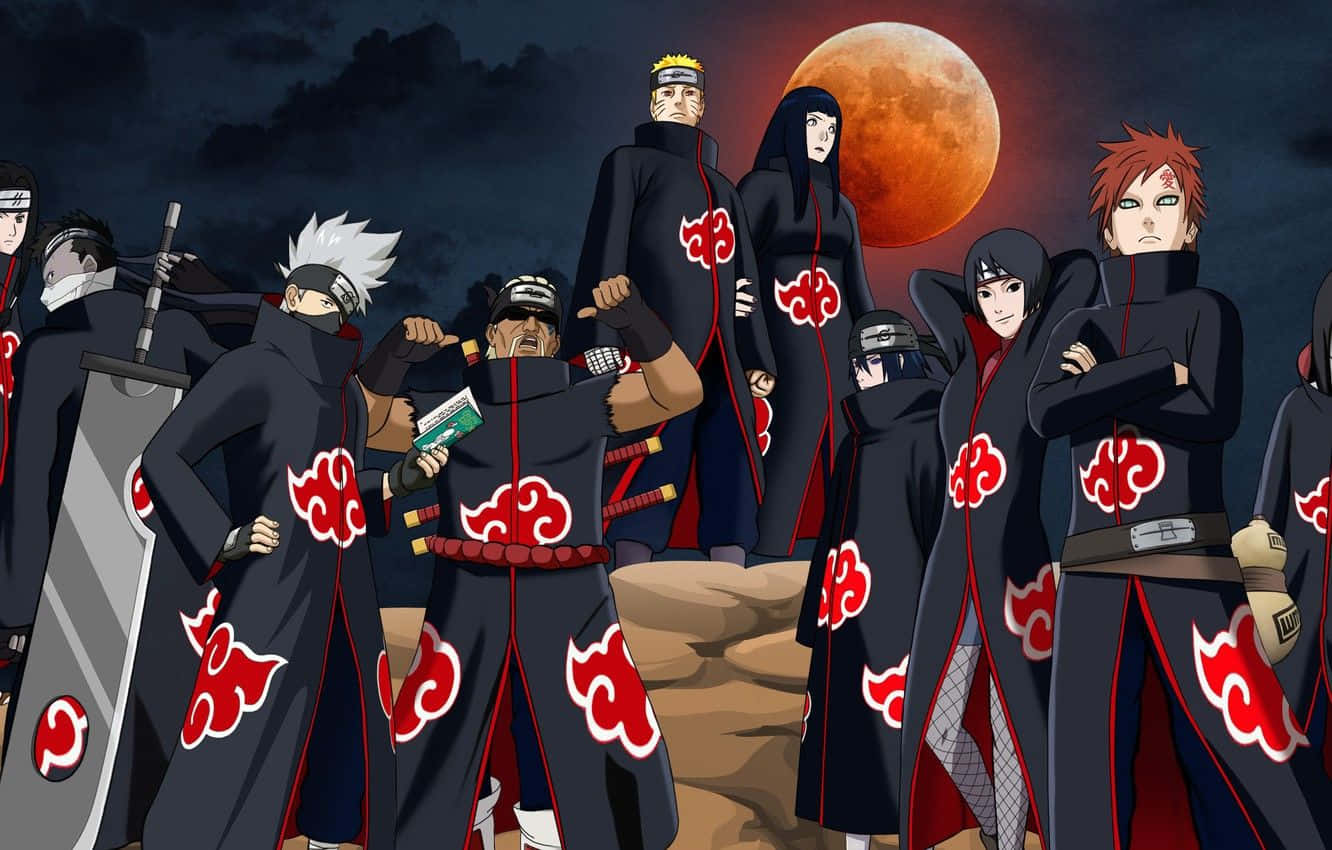 Naruto Shippuden Manga Anime Các Thành Viên Akatsuki Hình nền