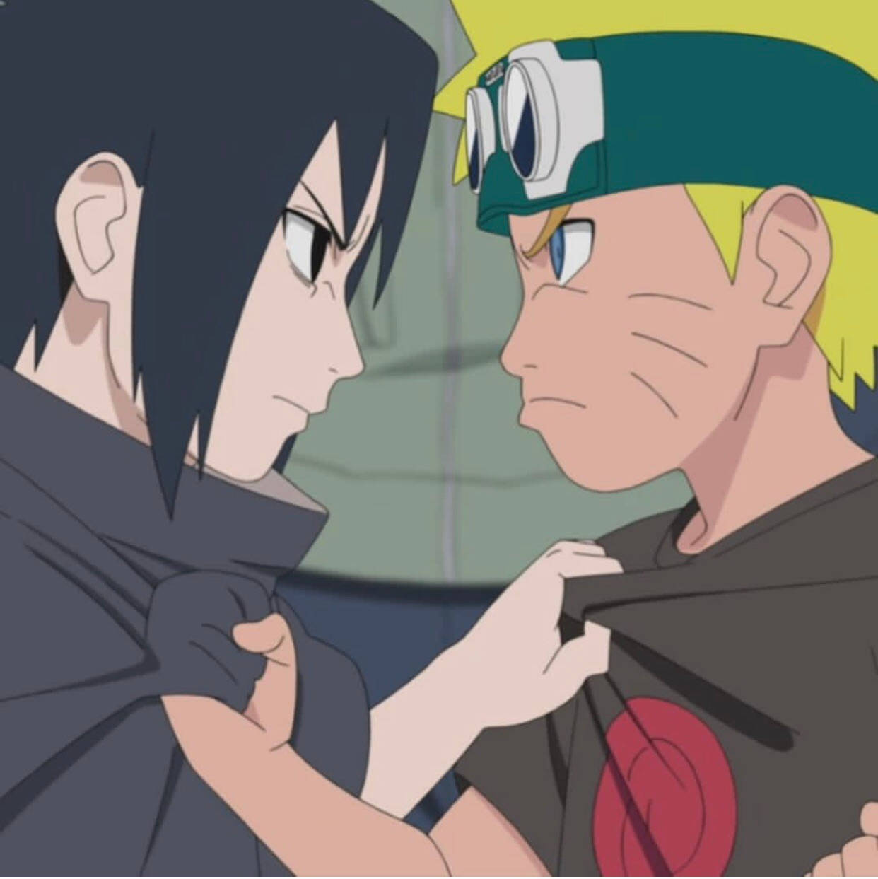 Naruto trẻ tuổi với Sasuke làm ảnh đại diện Hình nền