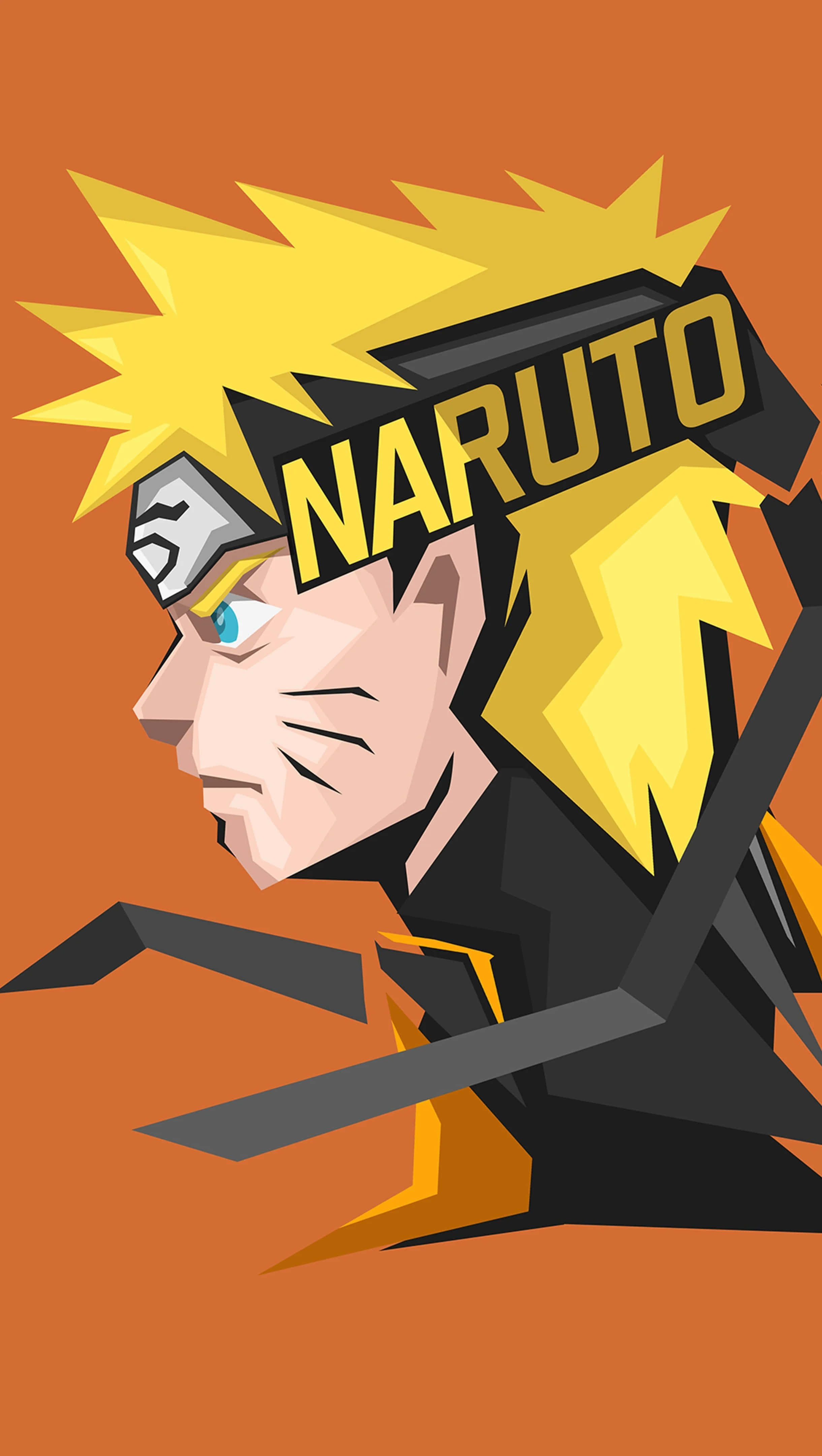 Naruto Uzumaki chiến đấu với kẻ thù mạnh. Hình nền