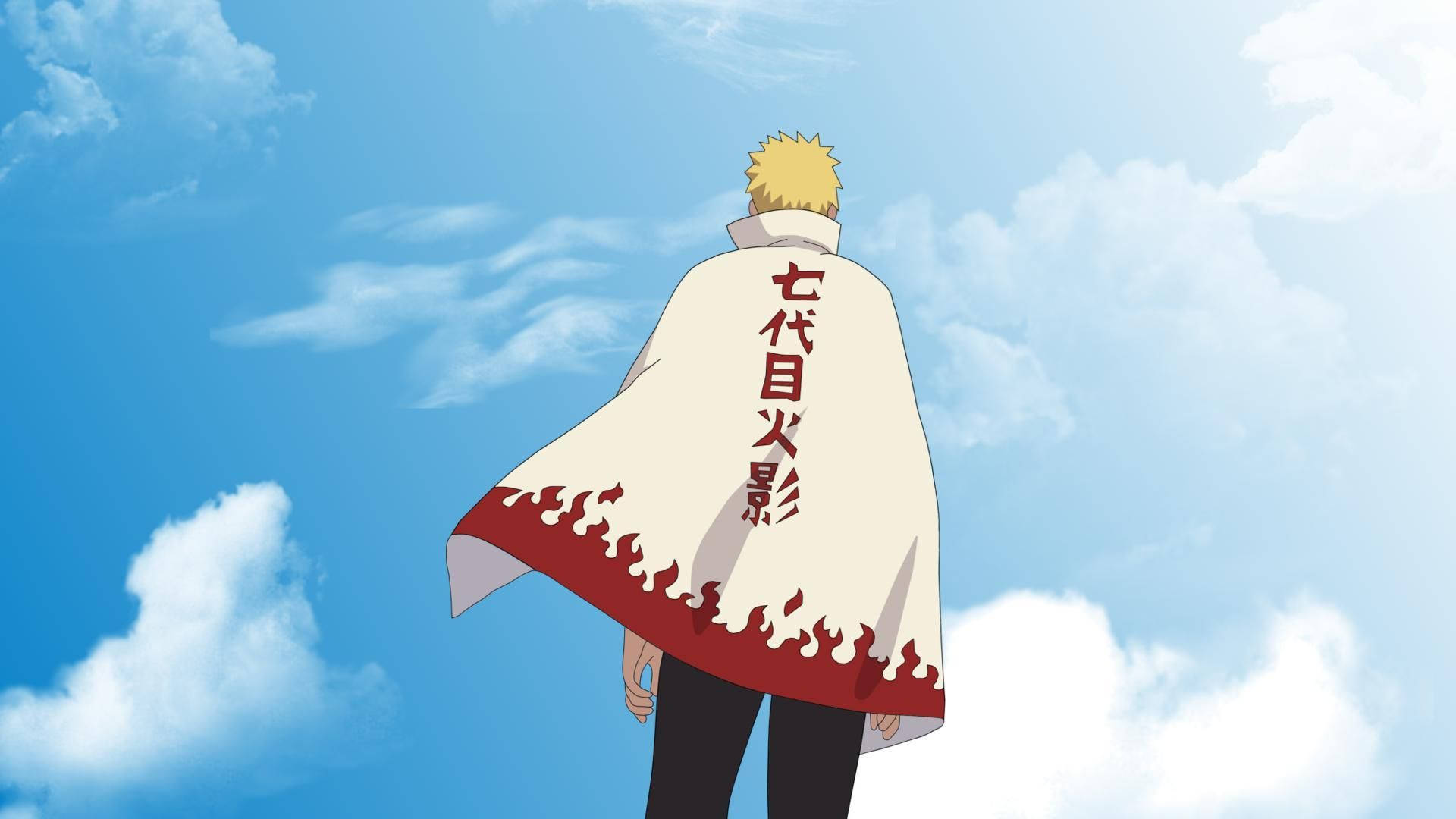Naruto Uzumaki trong Trang Phục Hokage Hình nền