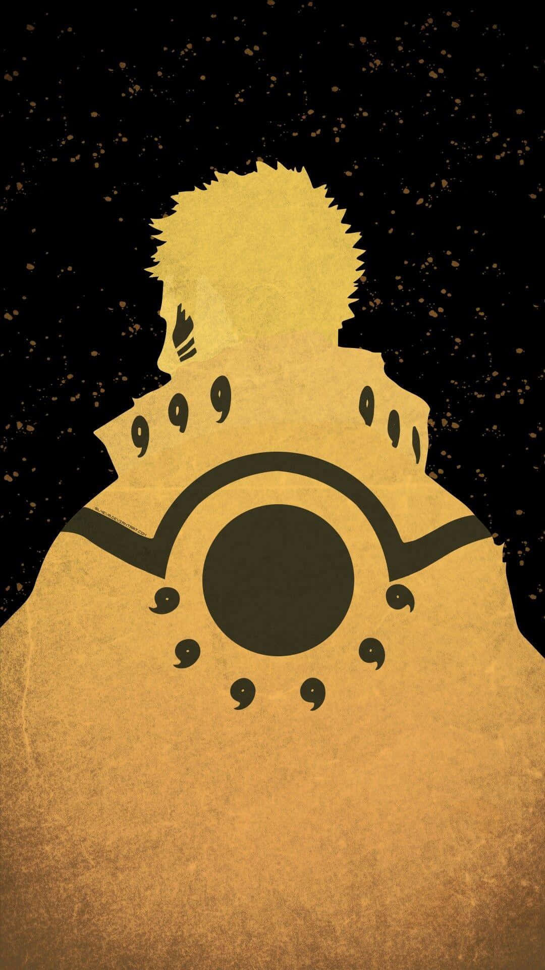 Naruto Uzumaki Tích Chakra - Cảnh Chiến Đấu Căng Thẳng Hình Nền Điện Thoại Hình nền