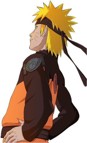 Naruto Uzumaki Tư Thế Chân Dung Hình nền