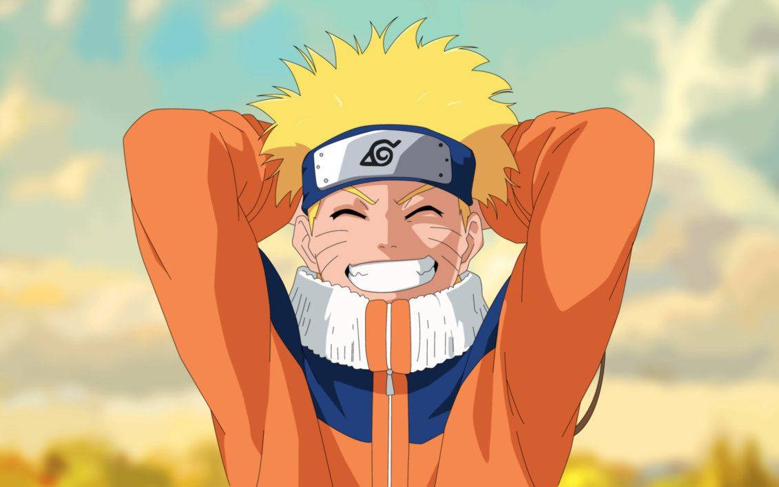 Naruto Uzumaki với nụ cười hạnh phúc Hình nền
