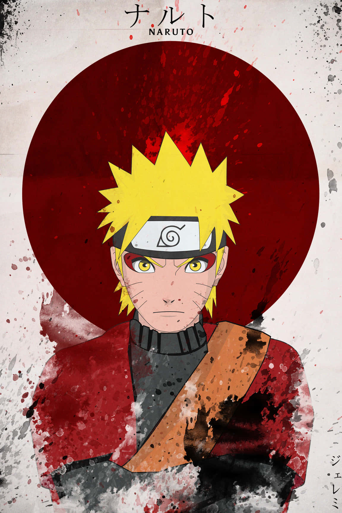 Naruto Uzumaki - Ý Chí Lửa Hình nền