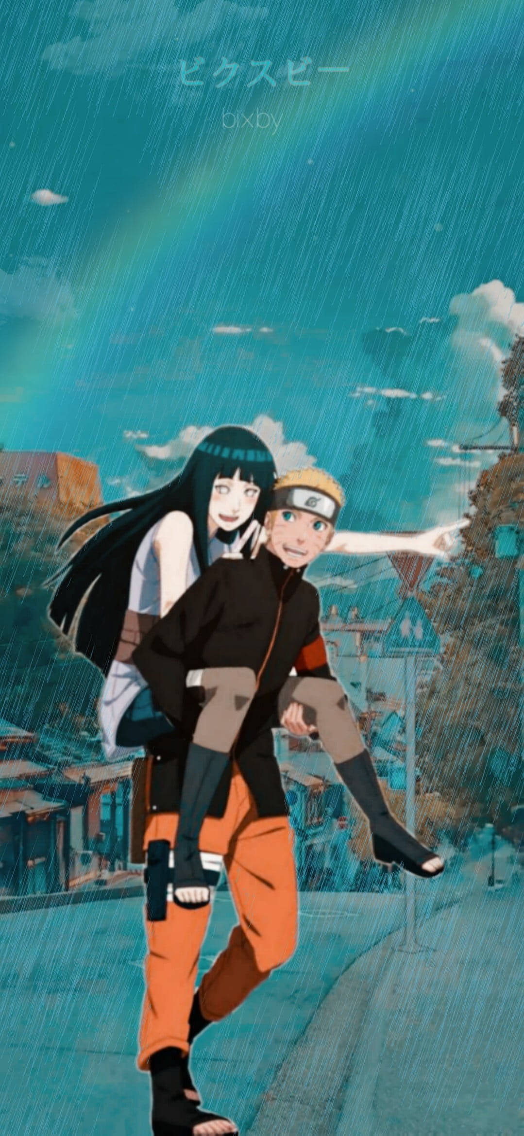 Naruto và Hinata - Cặp đôi anime lãng mạn Hình nền