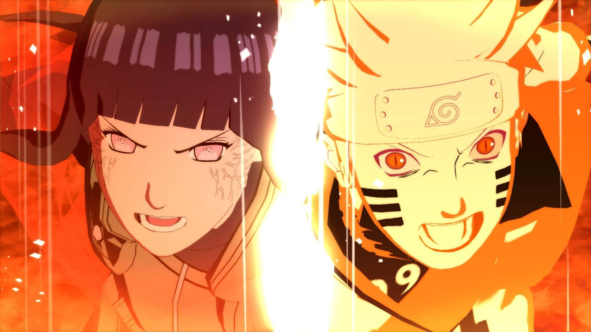 Naruto và Hinata chia đôi hình ảnh Hình nền
