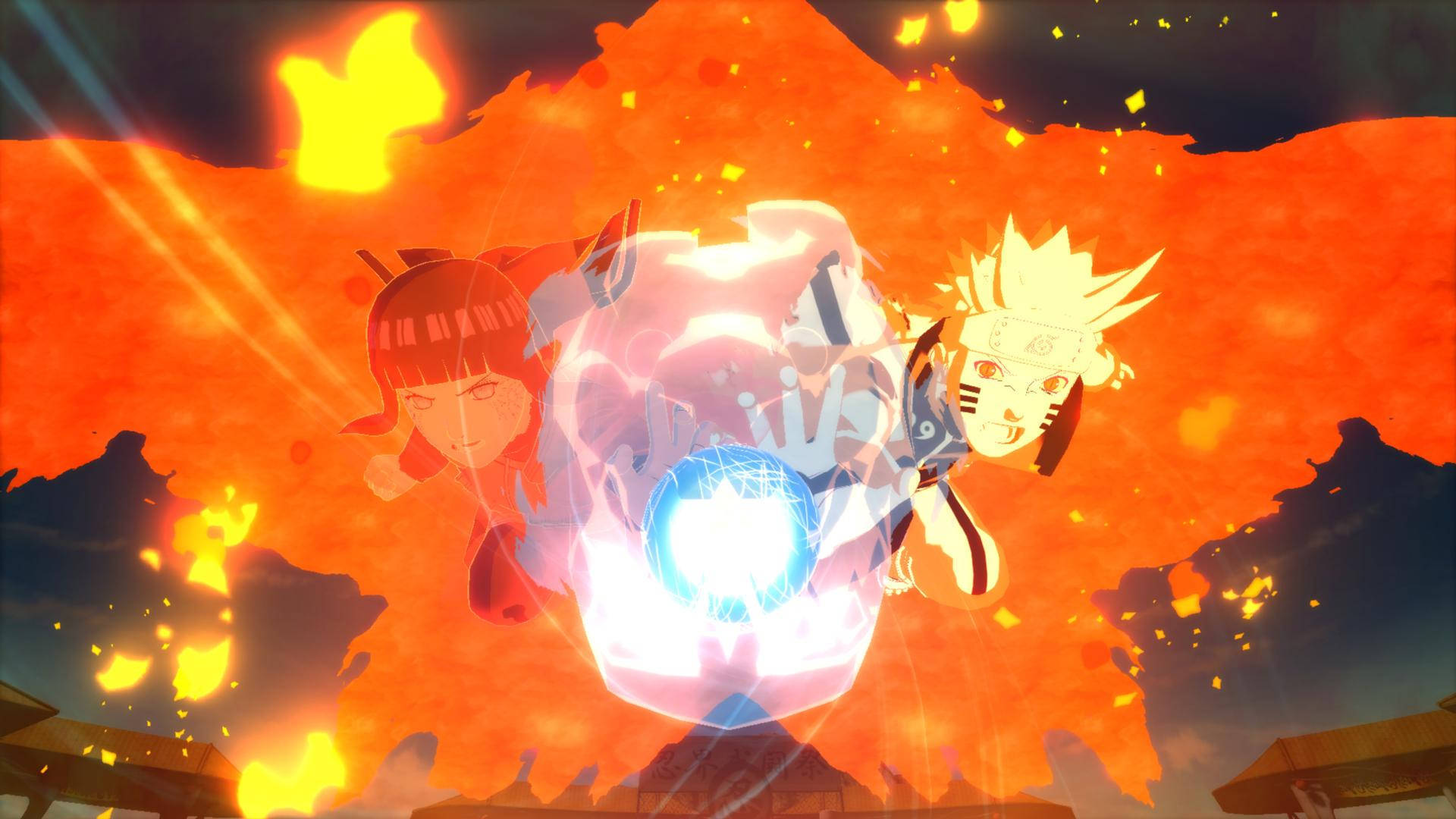 Naruto và Hinata Rasengan Hình nền