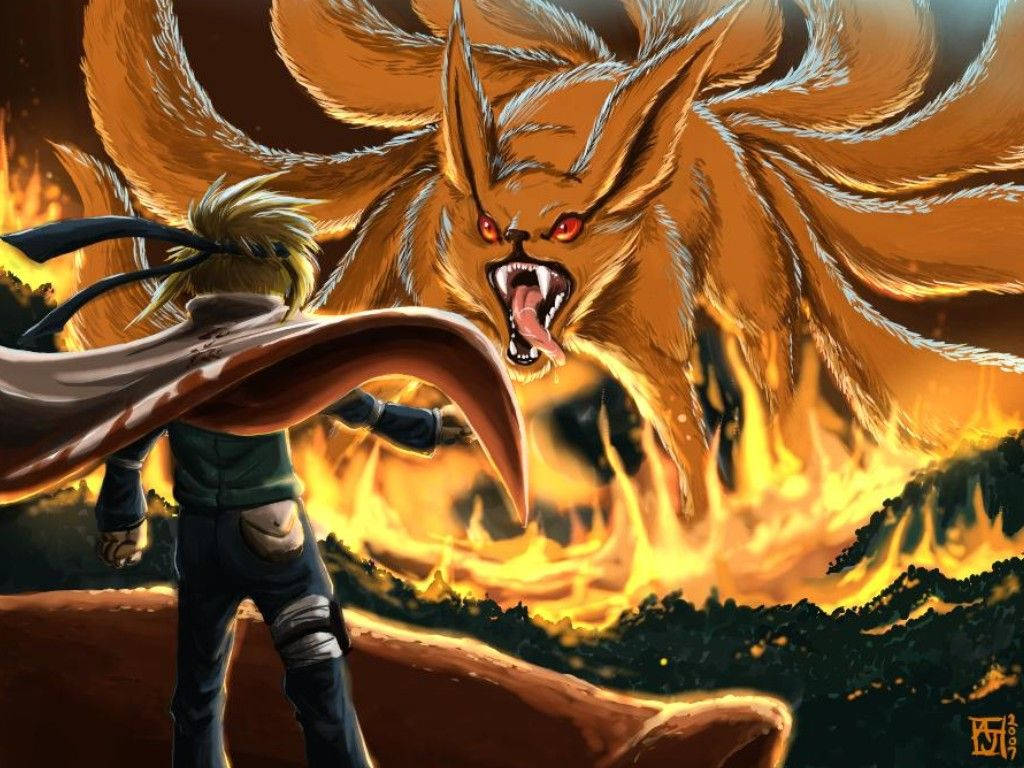 Naruto và Kurama ngầu