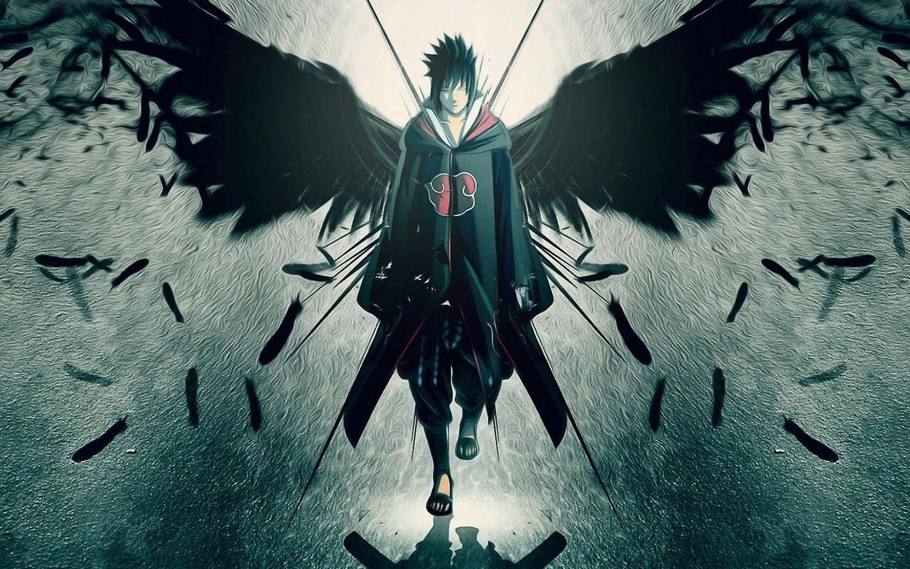 Naruto và Sasuke chiến đấu vì bạn bè và gia đình Hình nền