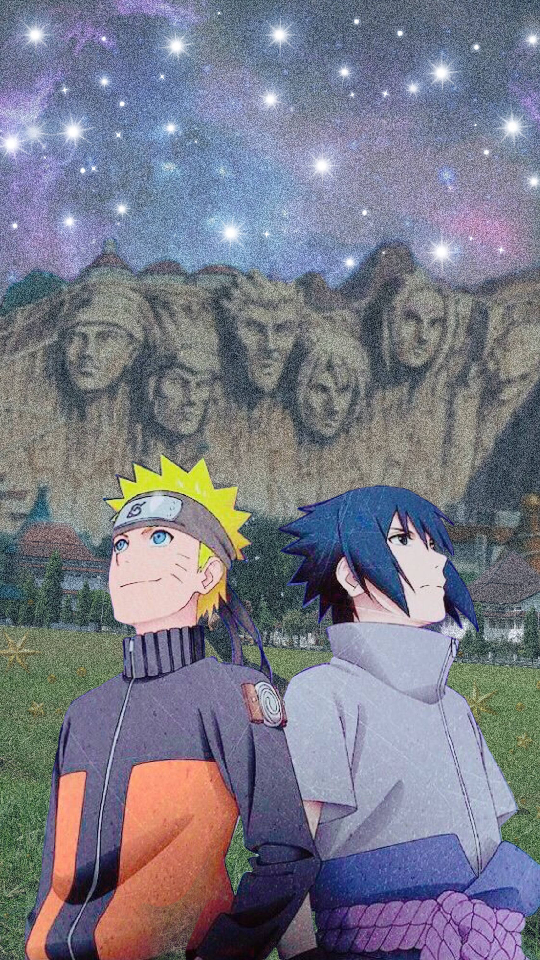 Naruto và Sasuke của Làng Lá Hình nền