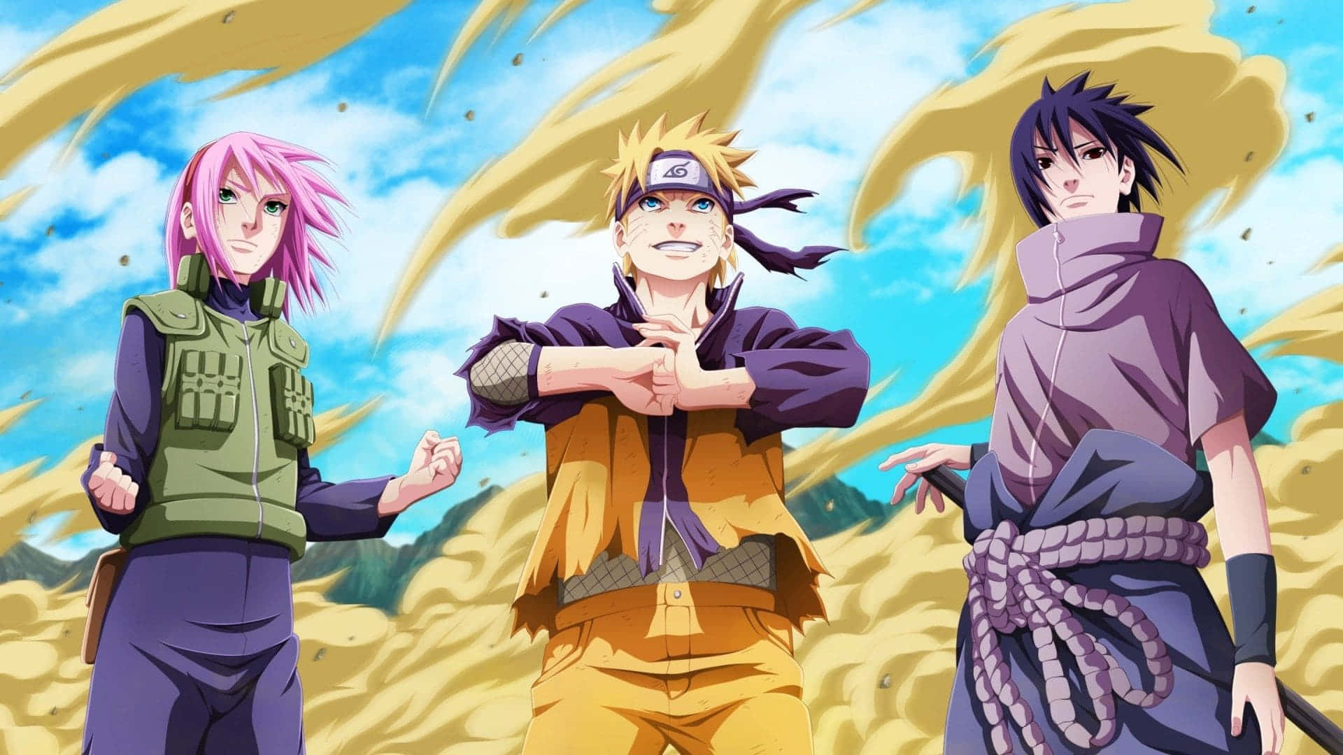 Naruto và Sasuke - Mối thù truyền kiếp Hình nền