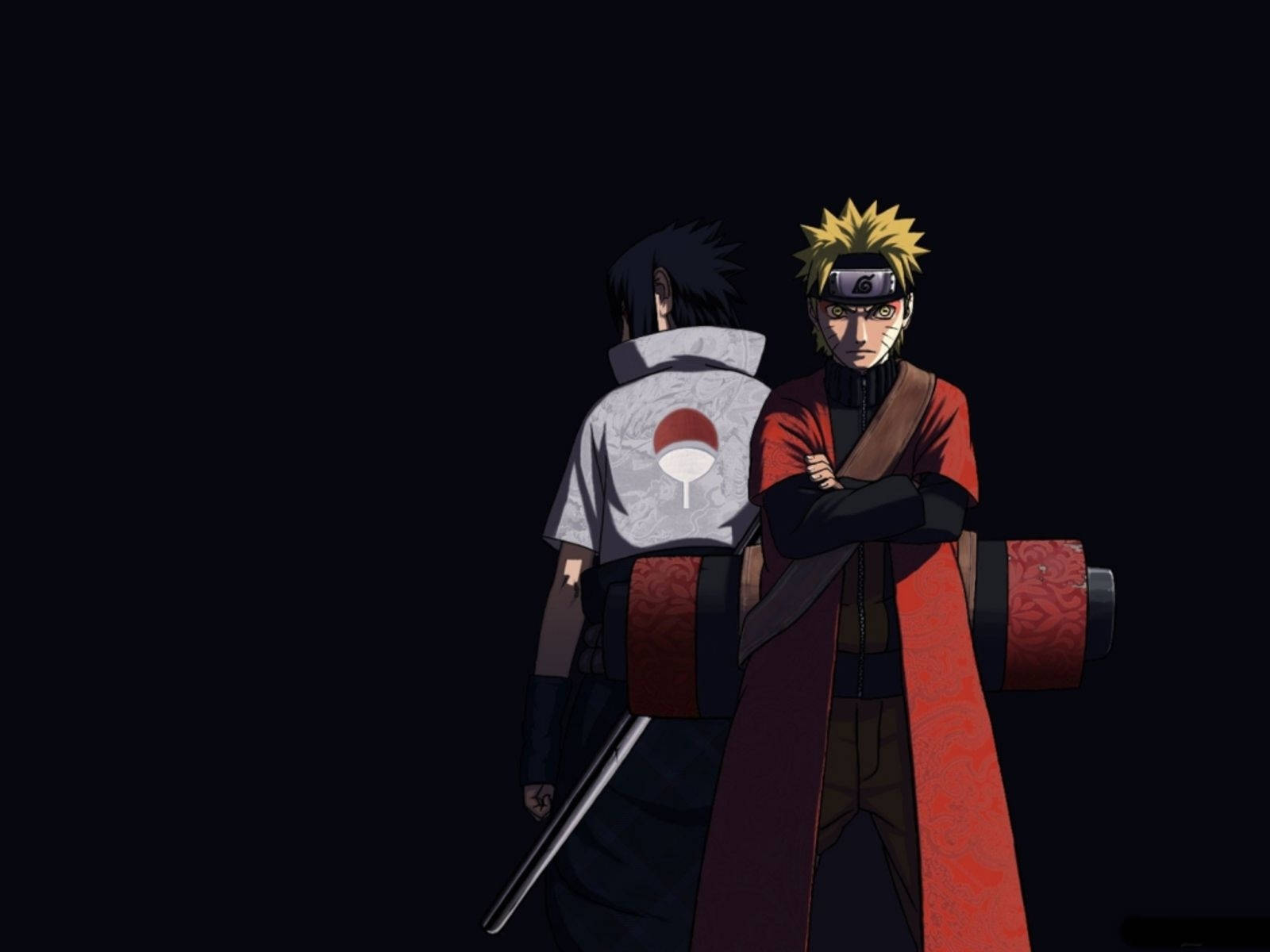 Naruto và Sasuke Uchiha ấn tượng Hình nền