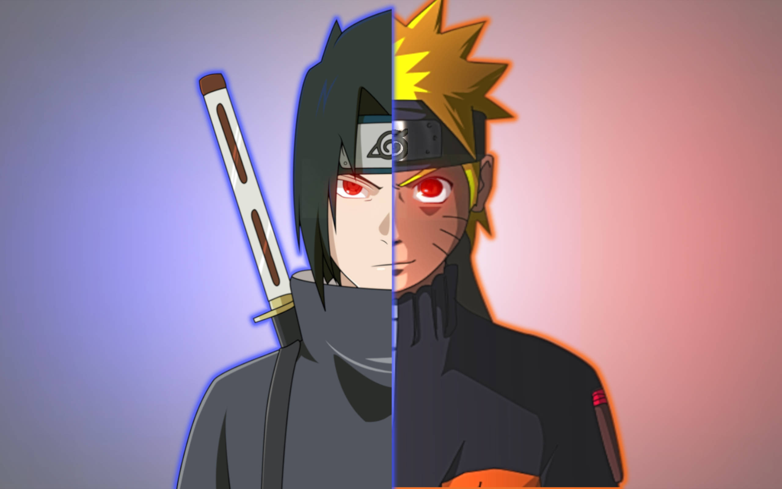 Naruto và Sasuke Kết Hợp Hình nền
