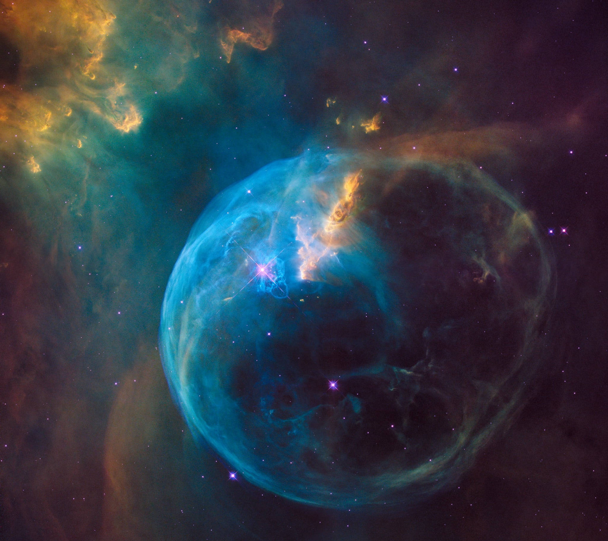 NASA iPhone Sao Wolf Rayet Hình nền