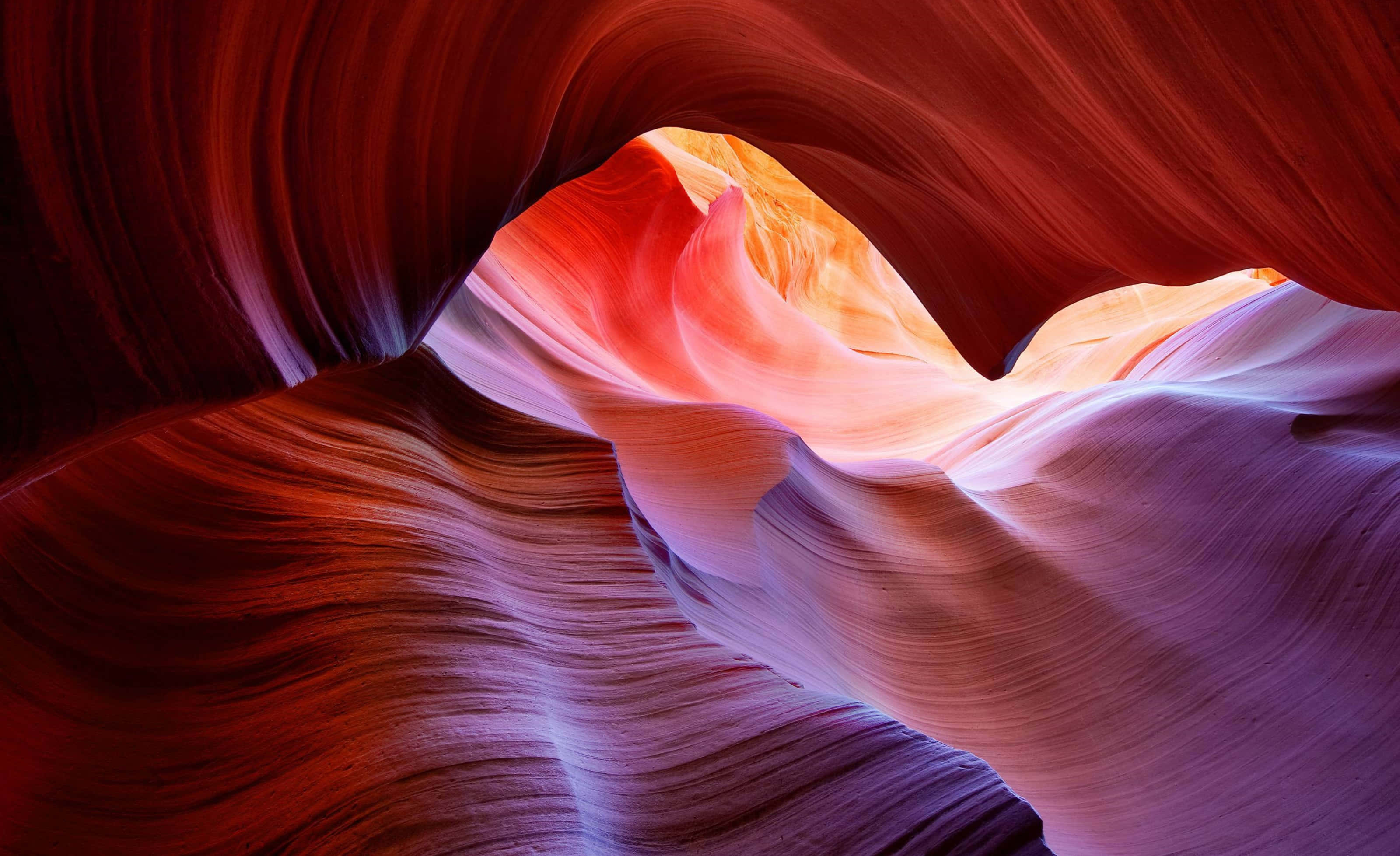 Navajo Upper Antelope Canyon MacBook Mặc định Hình nền