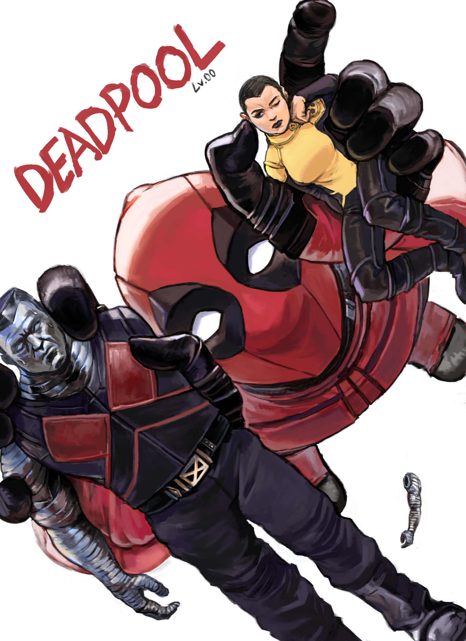 Negasonic Teenage Warhead Trong Hành Động Hình nền