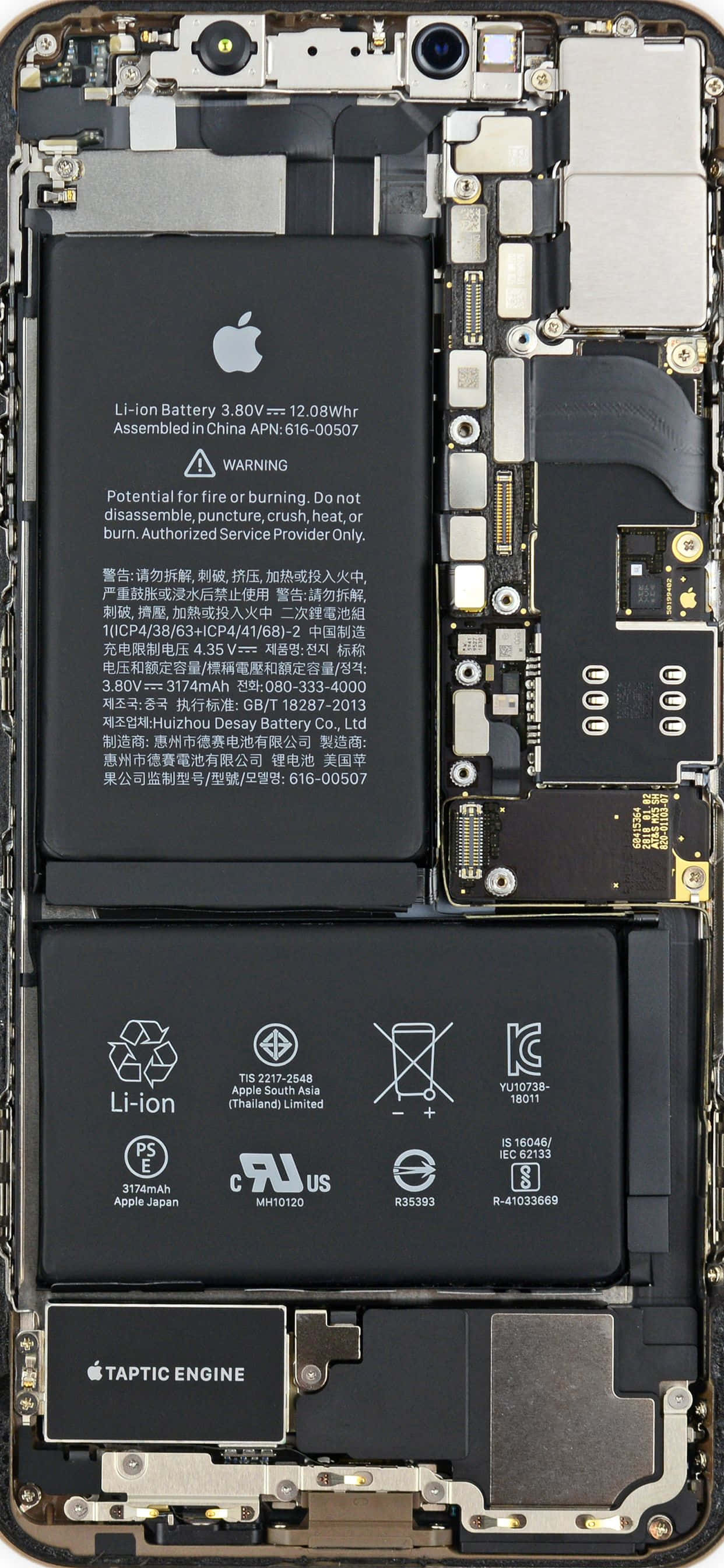 iPhone Xs Max Apple Background Linh Kiện Mặt Sau Hình nền