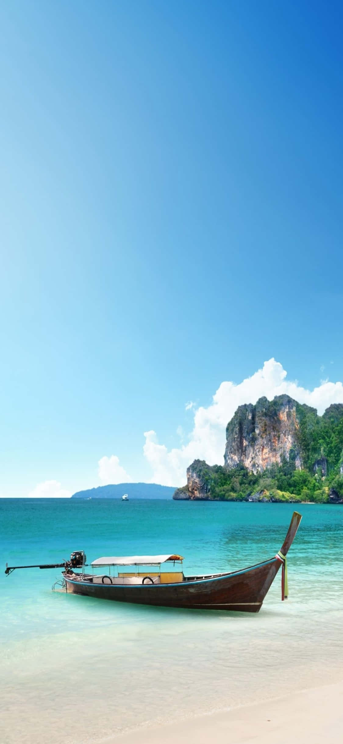 Nền Bãi Biển Krabi iPhone XS Hình nền