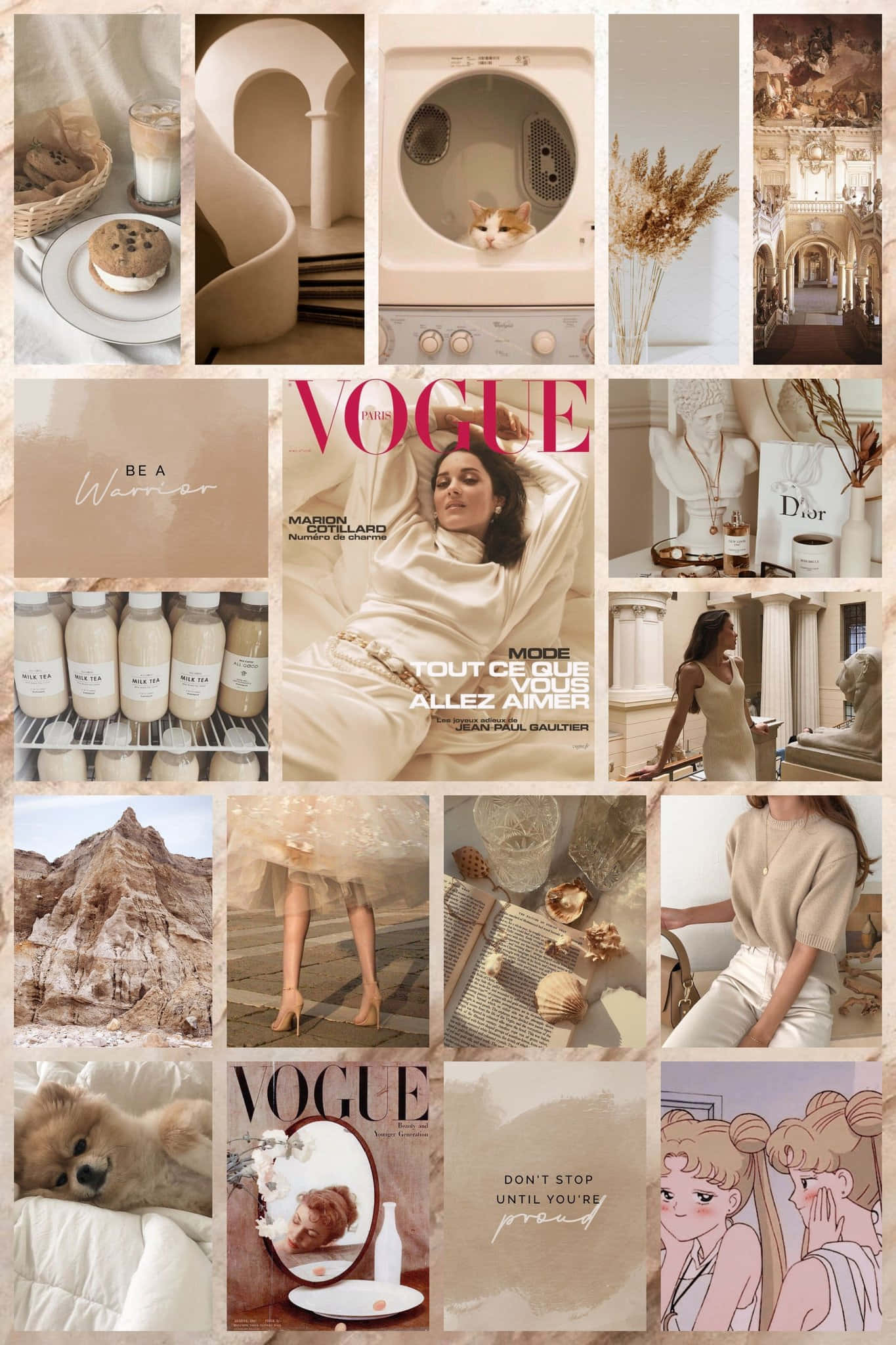 Nền Beige Thẩm Mỹ Quyến Rũ Hình nền