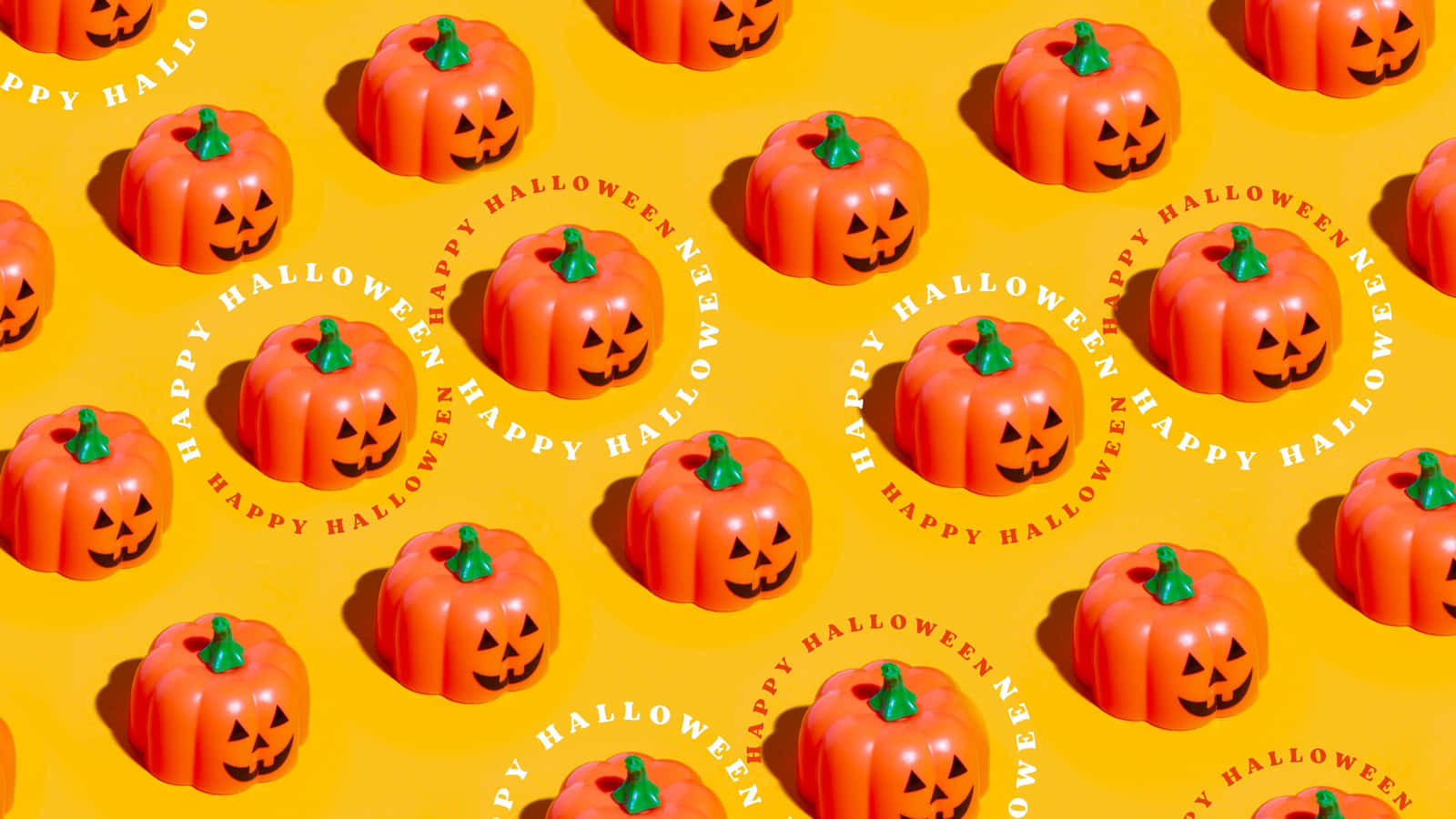 Nền Bí Ngô Halloween Lời Chào Vui Vẻ Hình nền