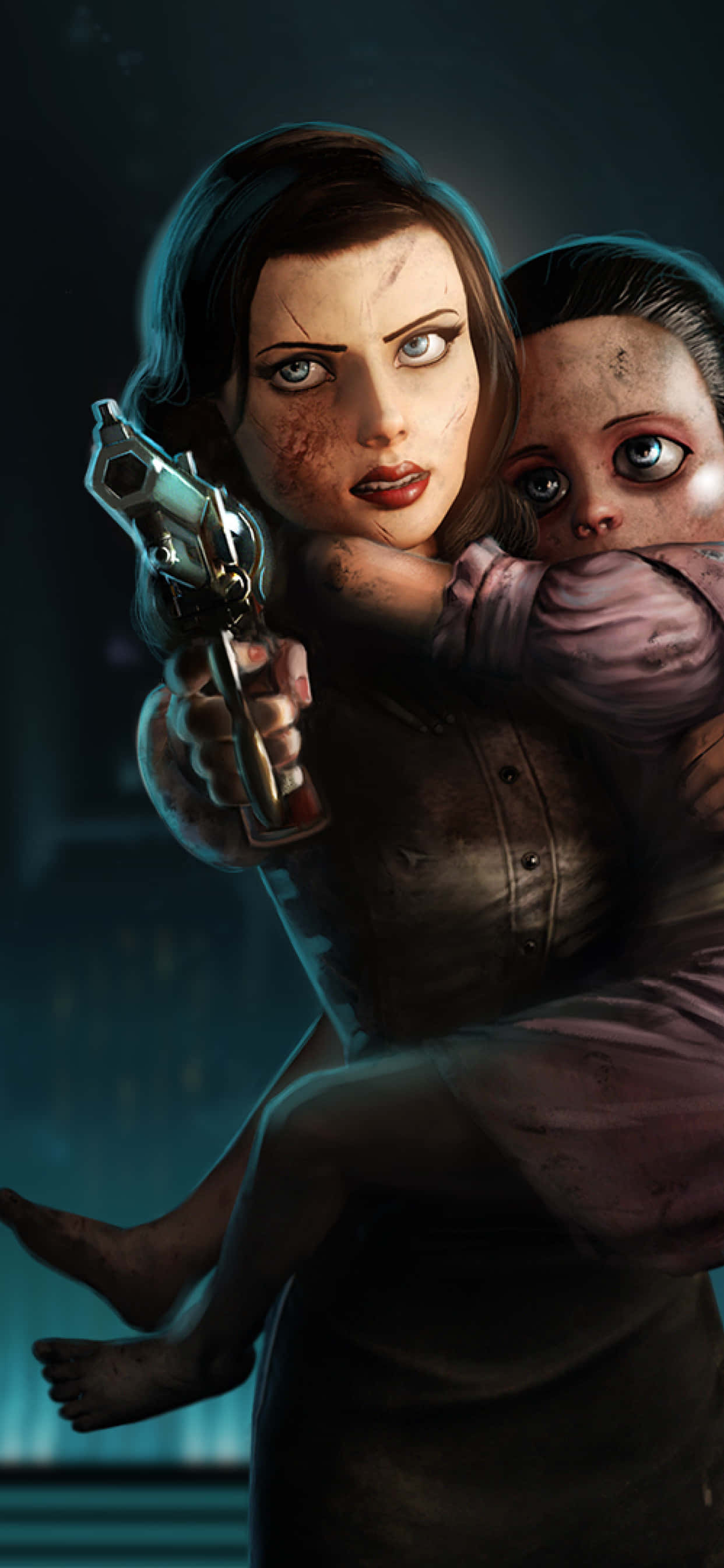 Nền Bioshock Infinite Mê Hoặc Trên iPhone Xs Max Hình nền