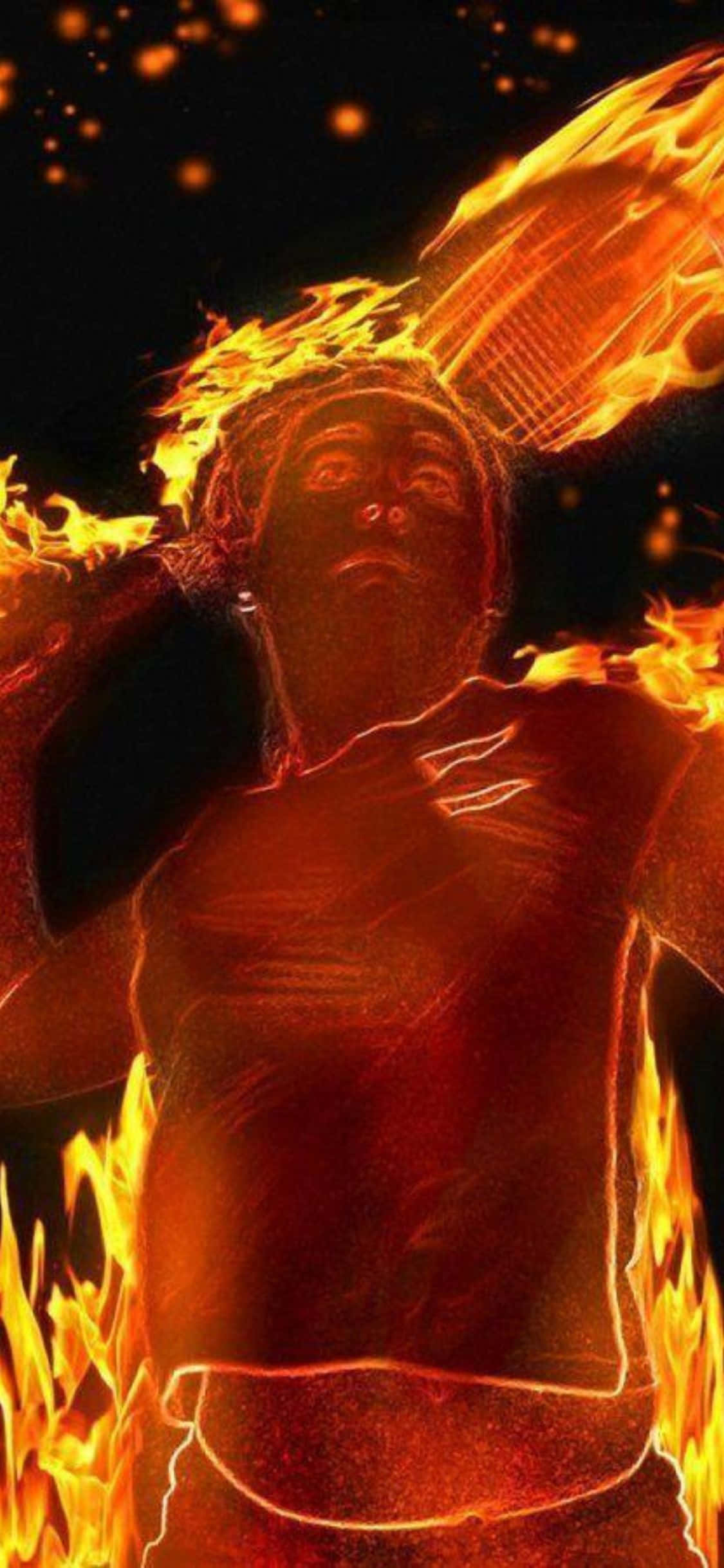iPhone Xs Badminton Background Hình nền