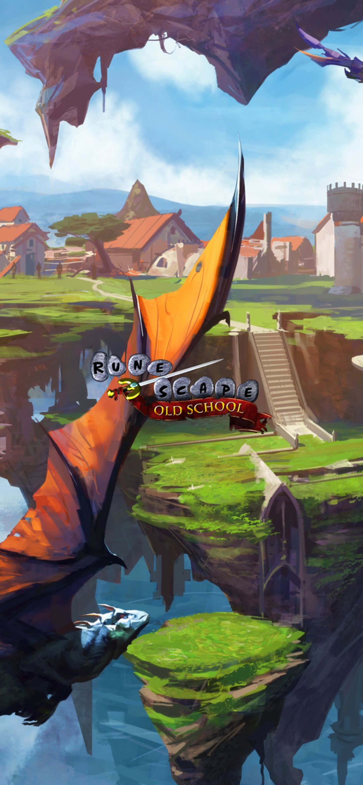Nền Chân Dung Rồng iPhone Xs Max Runescape Oldschool Hình nền
