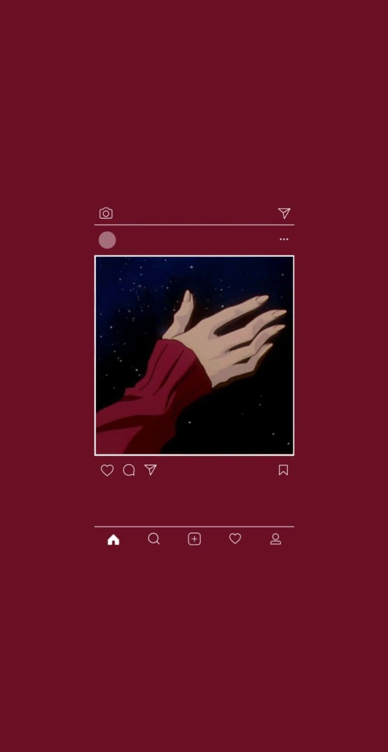 Nền đỏ Anime Playlist Aesthetic Hình nền