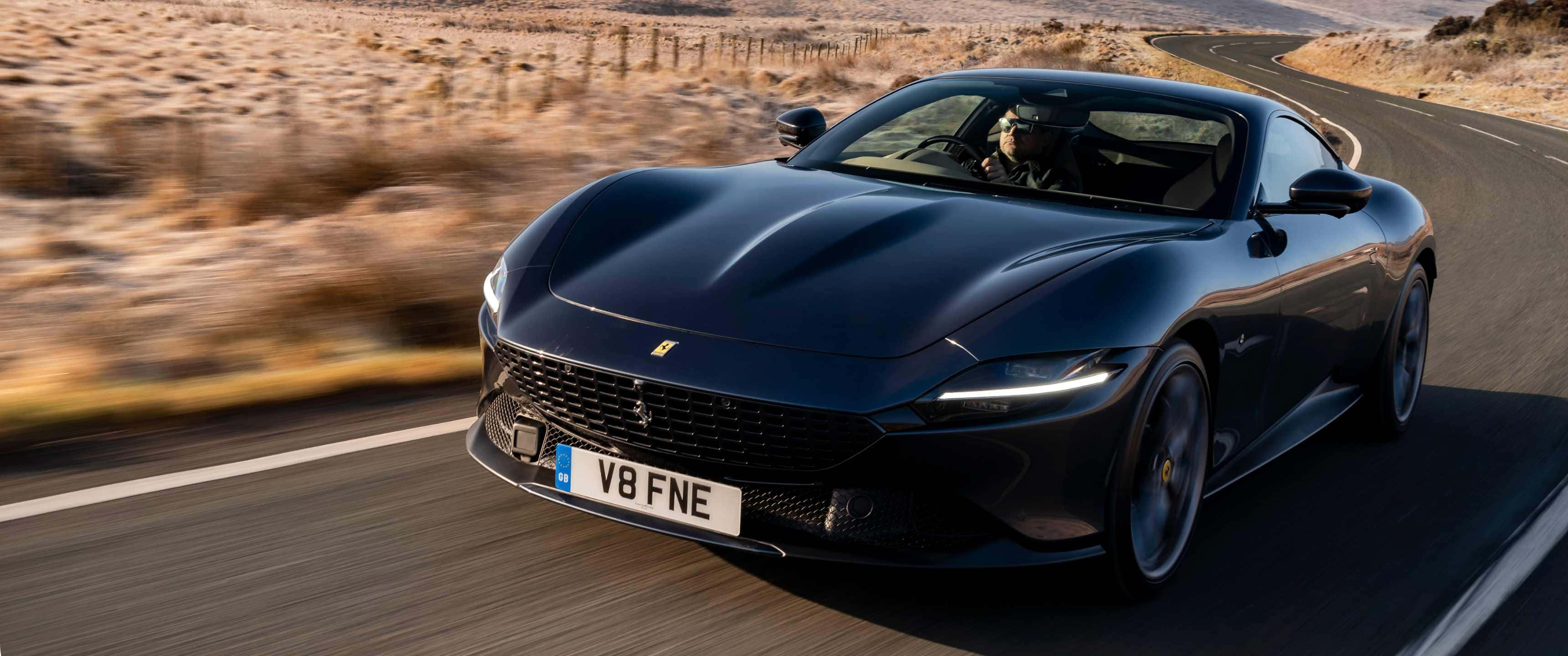 Nền Ferrari Roma 3440x1440p Hình nền