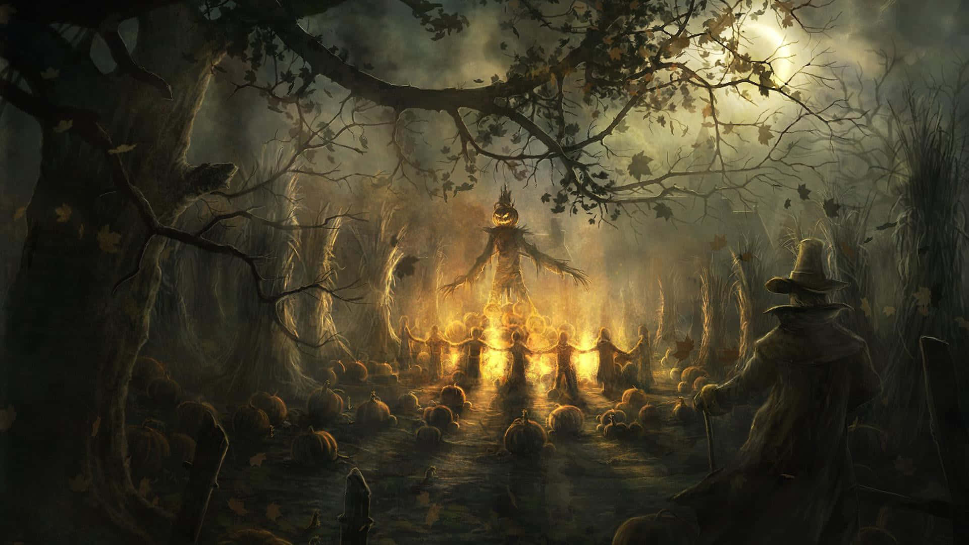 Nền Halloween Đáng Sợ Hình nền