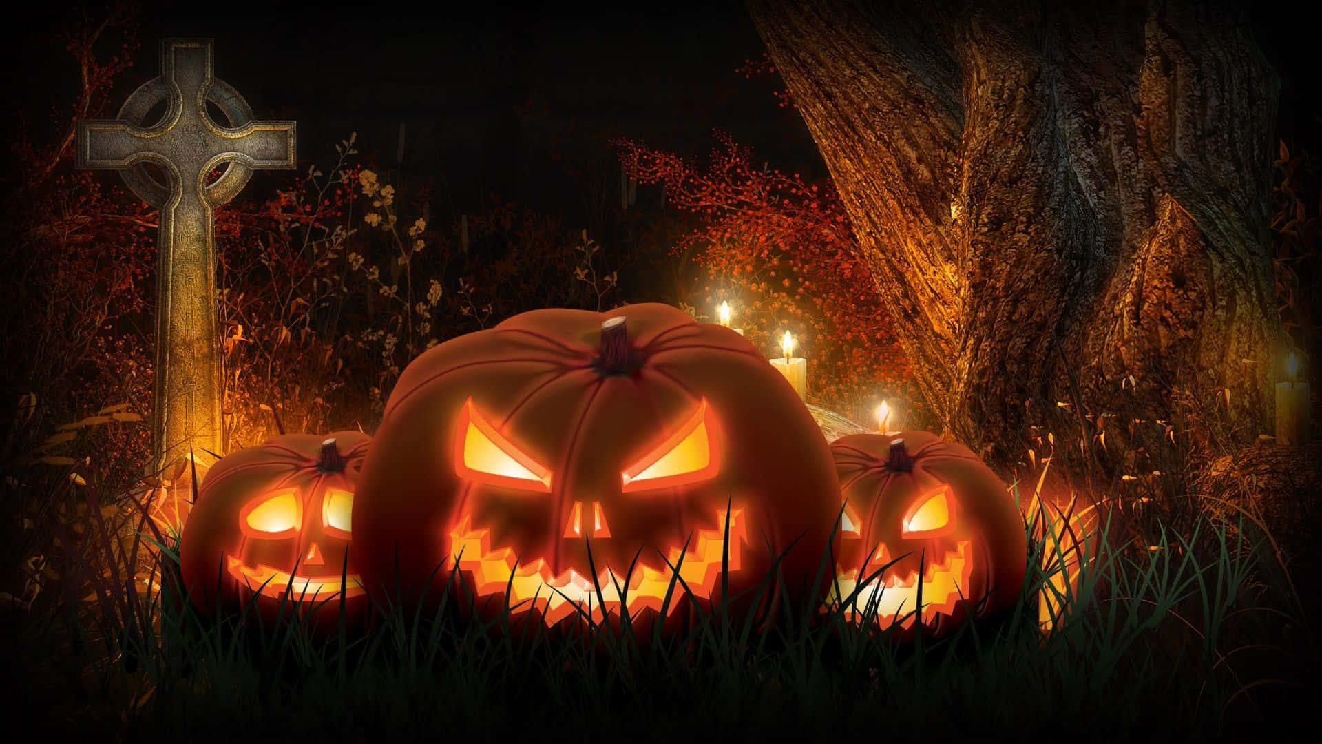 Nền Halloween đáng sợ Hình nền