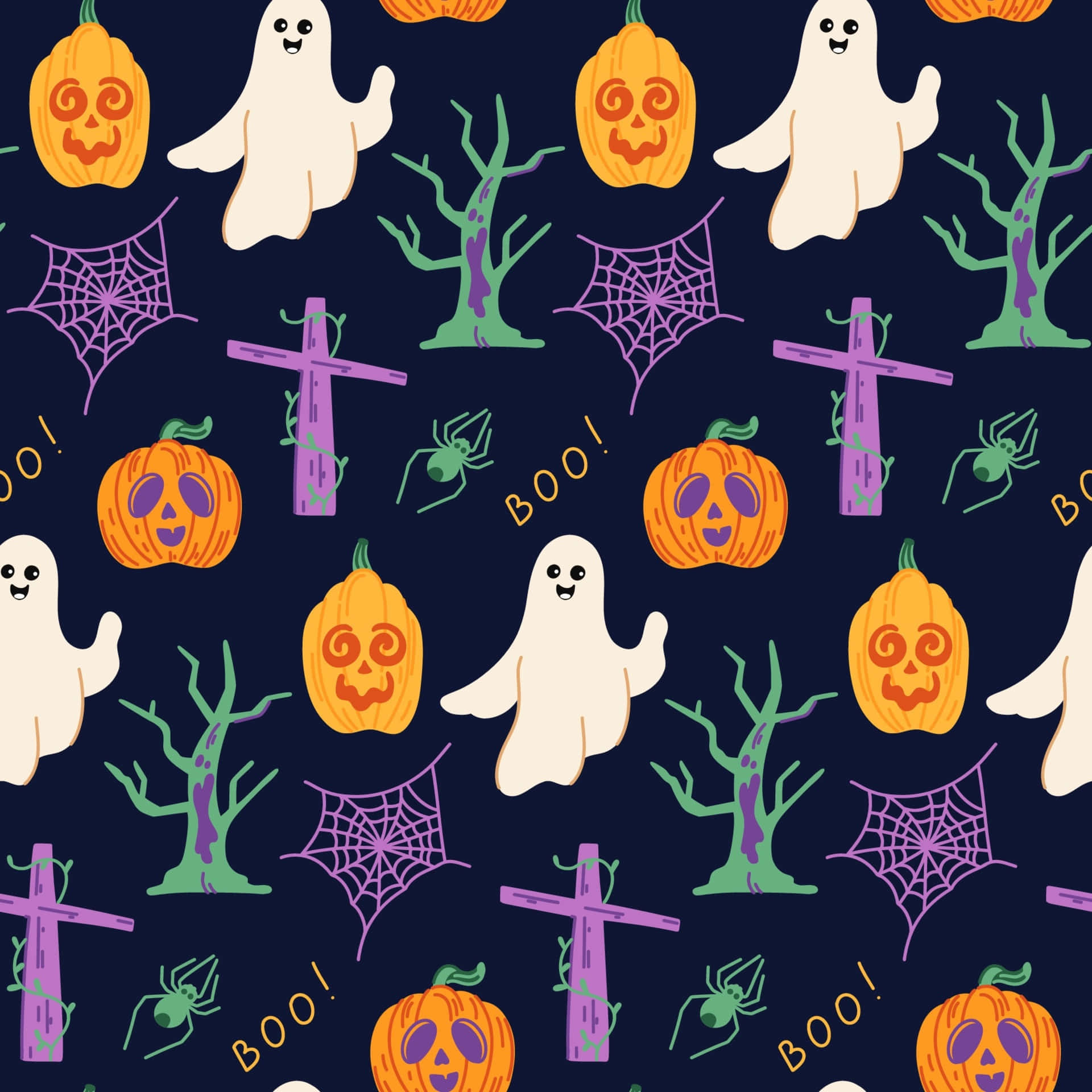 Nền Halloween Dễ Thương Hình nền