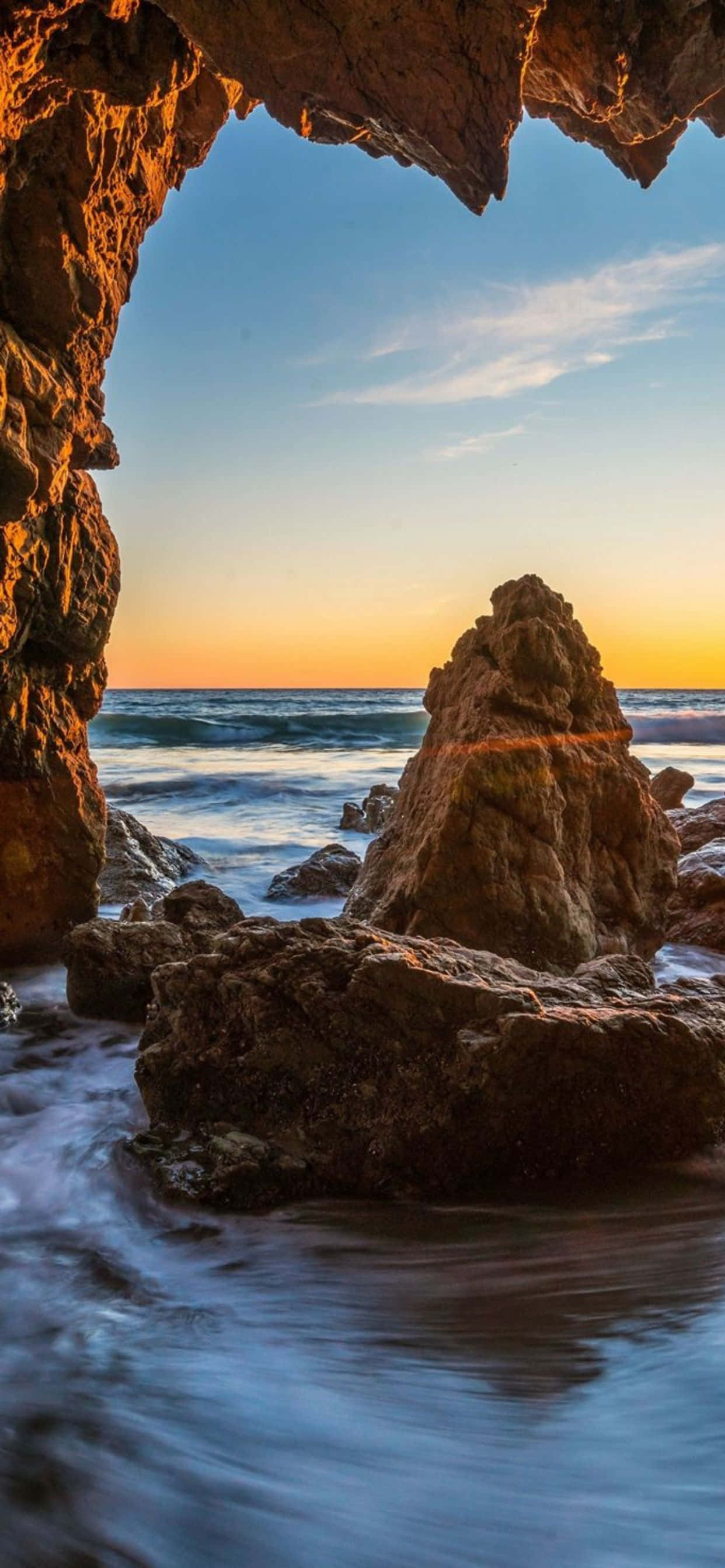 Nền Hang Biển Malibu cho iPhone Xs Max Hình nền