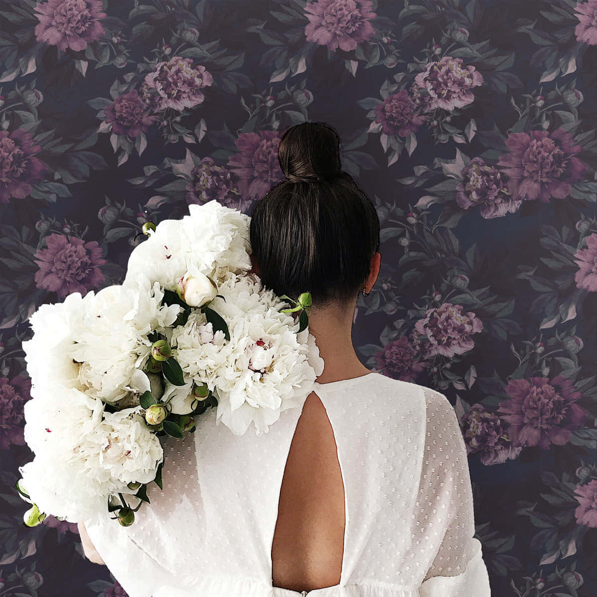 Nền Hoa Tối Quyến Rũ Hình nền