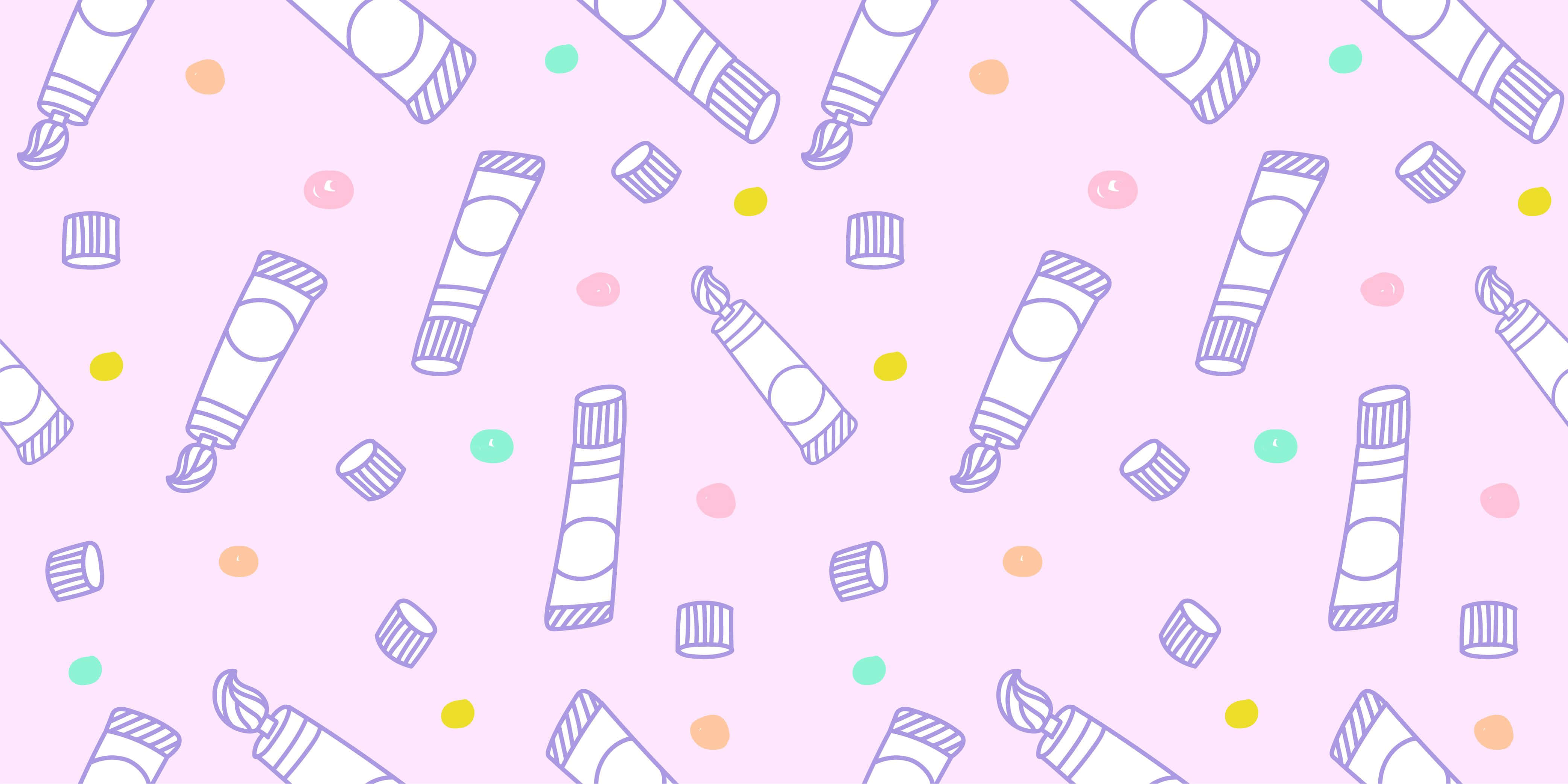 Nền Hồng Kawaii Đáng Yêu Hình nền