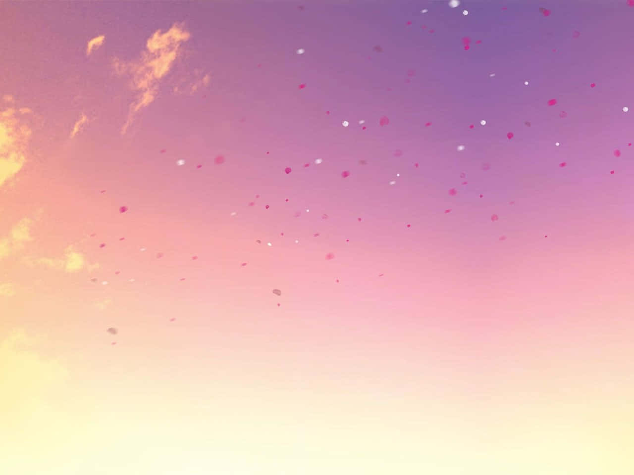 Nền Hồng Pastel Bầu Trời Gradient Hình nền