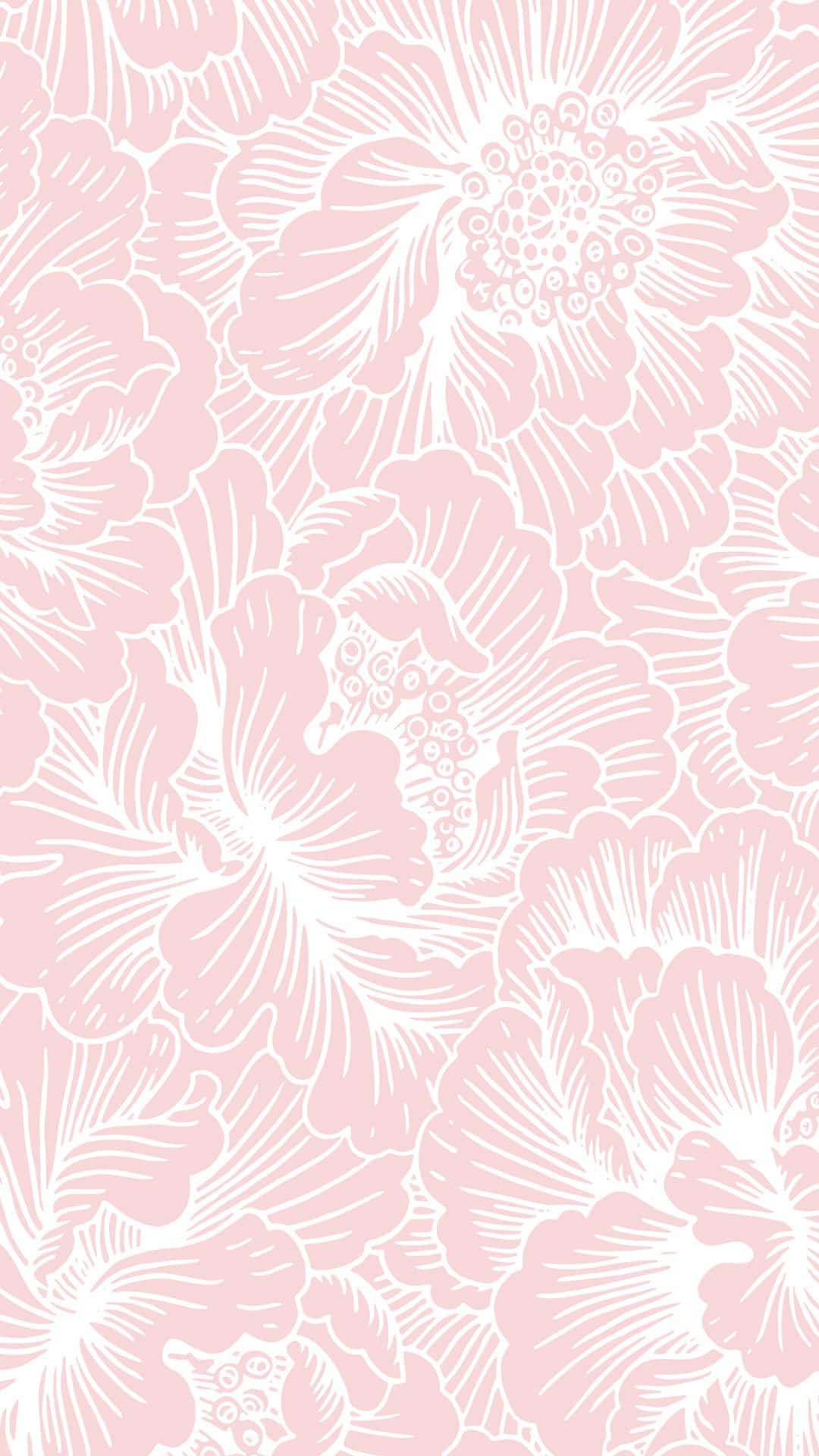 Nền Hồng Pastel Mềm Mại Có Họa Tiết Hình nền