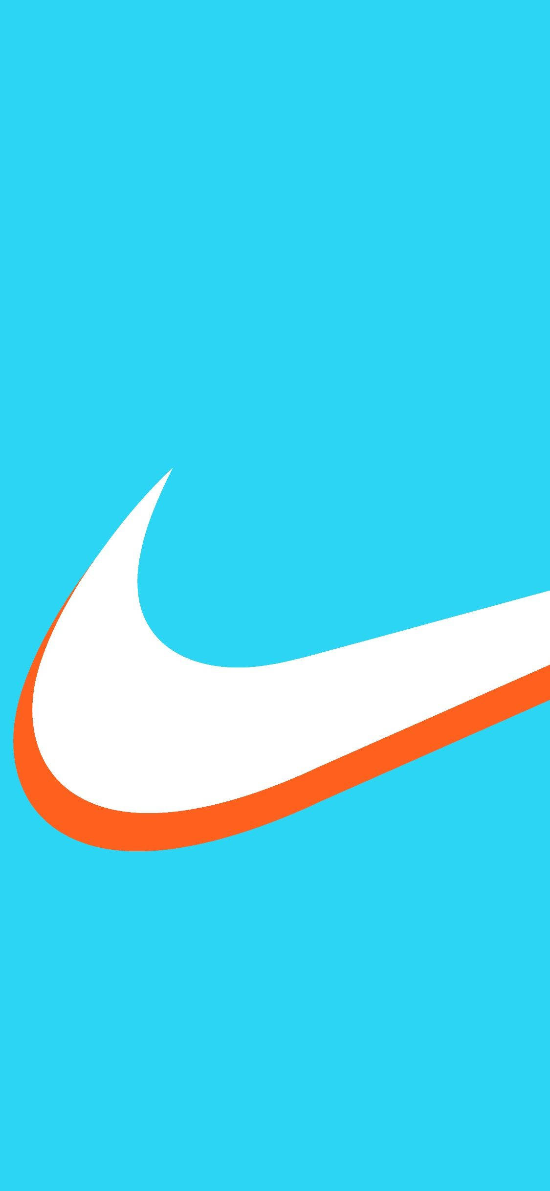 Nền iPhone Cyan Nike Hình nền