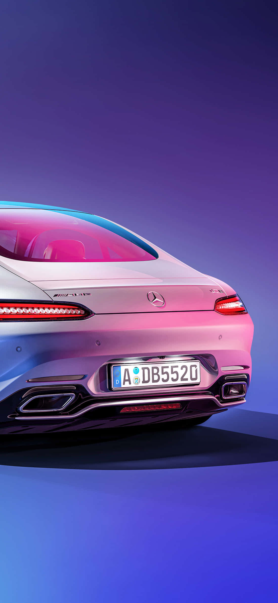 Nền iPhone X Amg Gt-r Thùng Xe Trắng AMG GT Hình nền