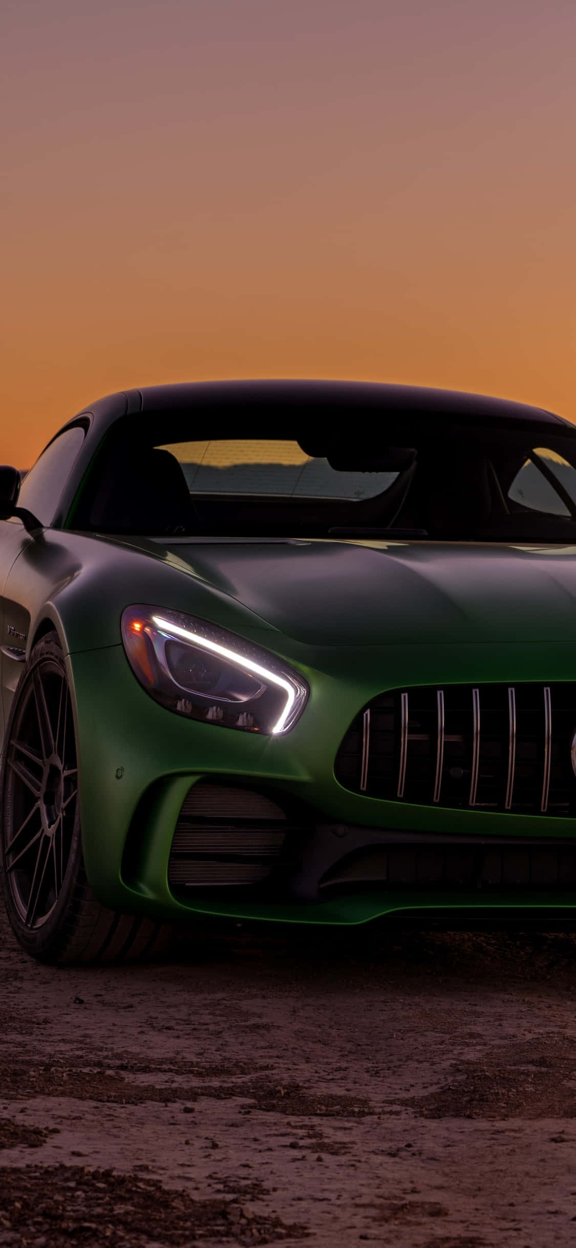 Nền iPhone X Amg Gt-r Xanh Mercedez AMG Hình nền