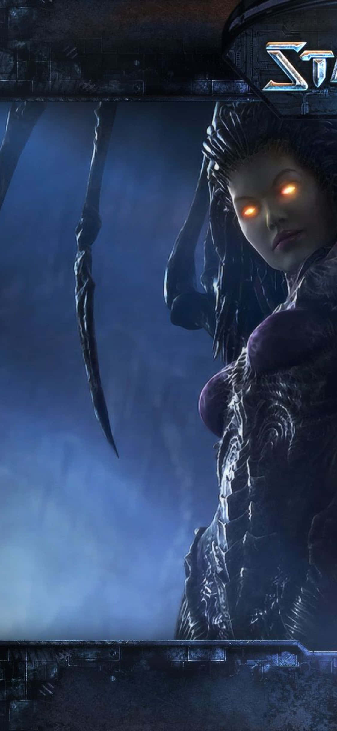 Nền iPhone X Starcraft Ii Mắt Vàng Hình nền