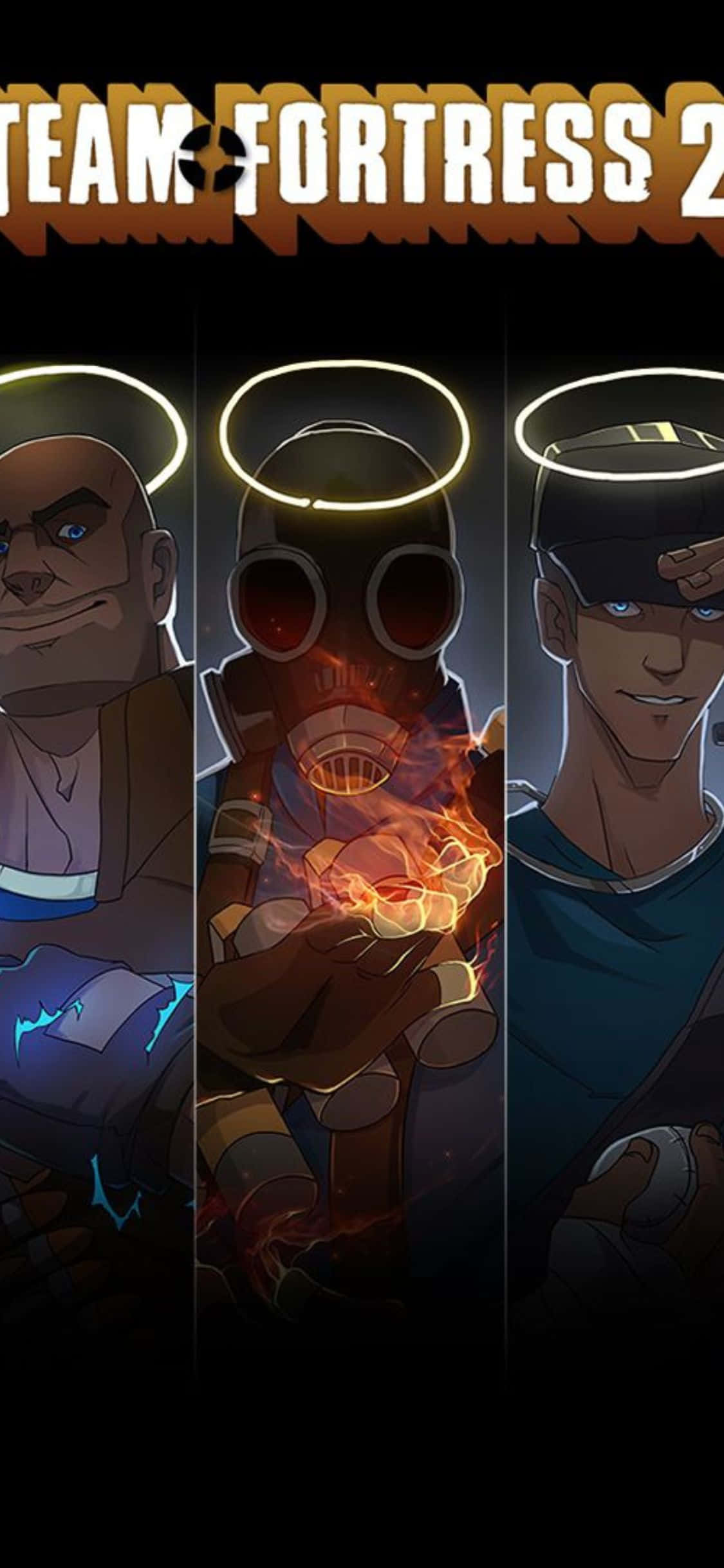 Nền iPhone XS Fanart Tổng Hợp Nhân Vật Team Fortress 2 Hình nền